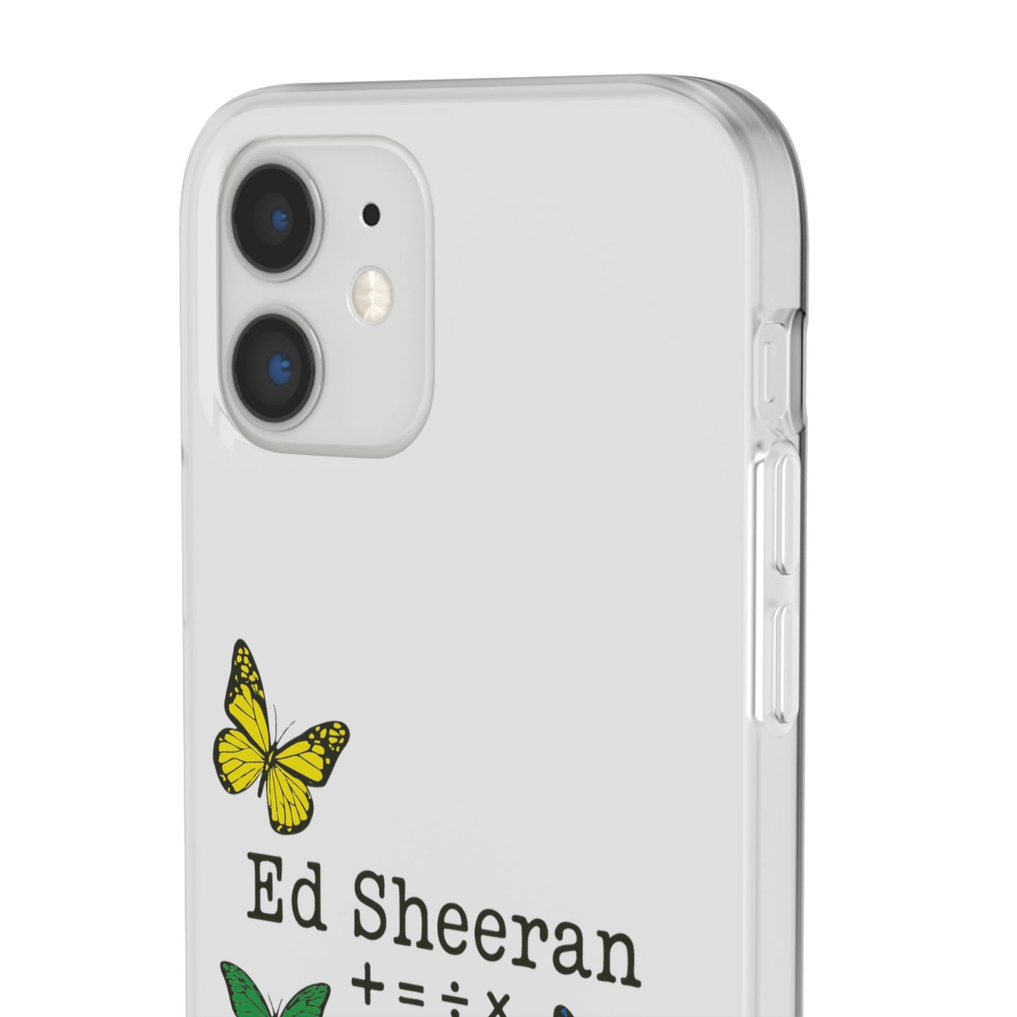 Flexi Case – Ed Sheeran butterfly edition (iPhone X–16 Pro Max)