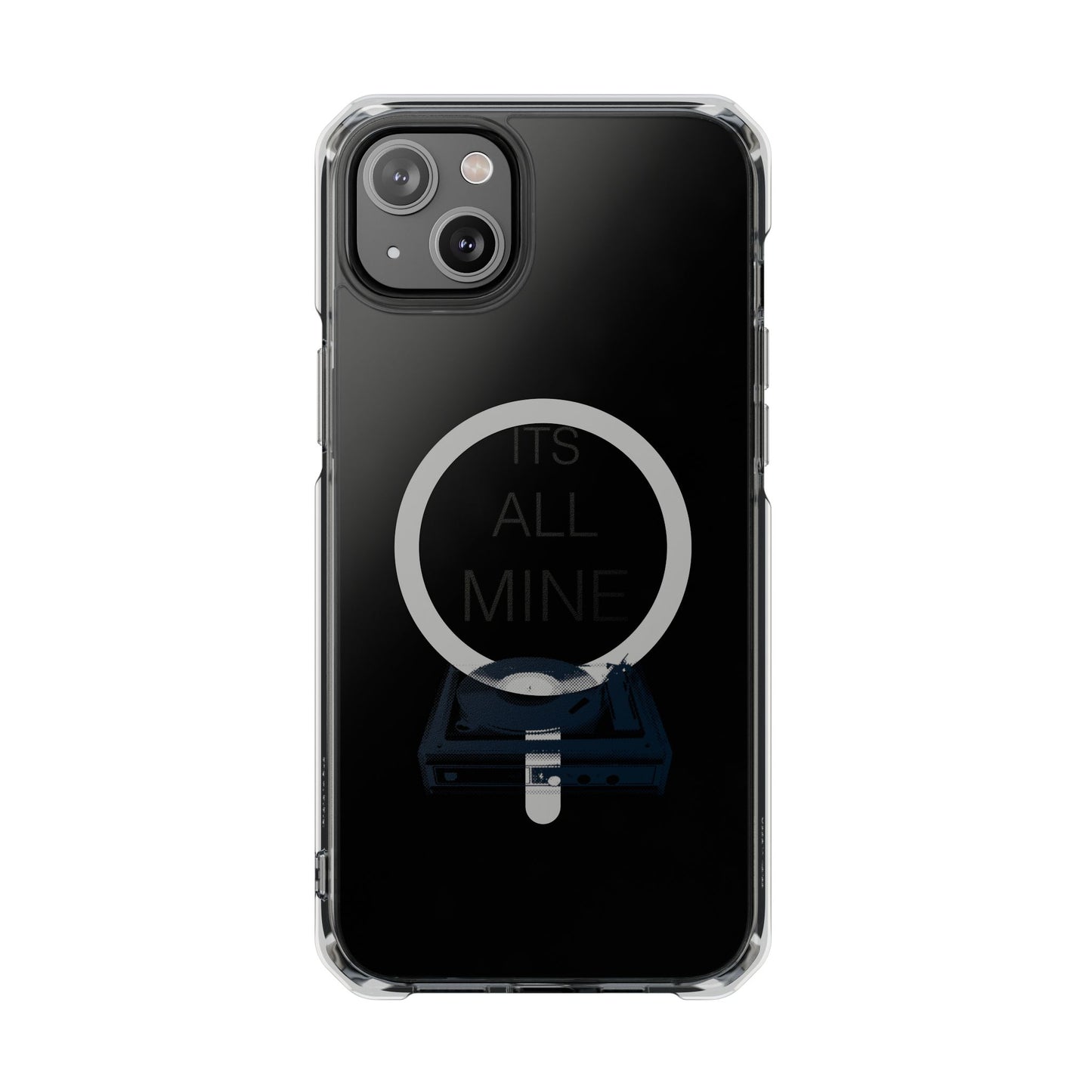 Spin It Retro Magnetic clear Impact Case