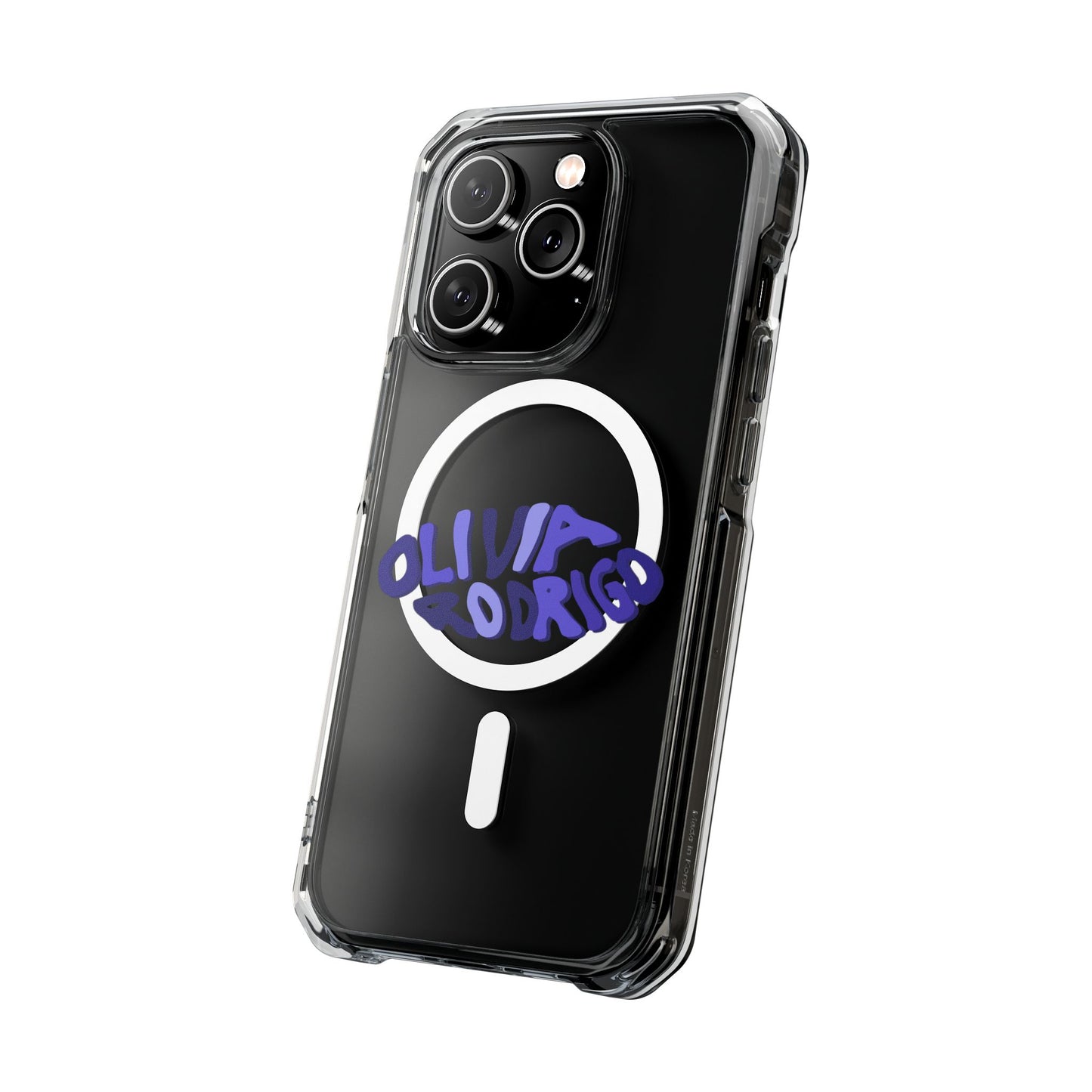 Olivia Rodrigo Wavy Text Magnetic Clear Impact Case