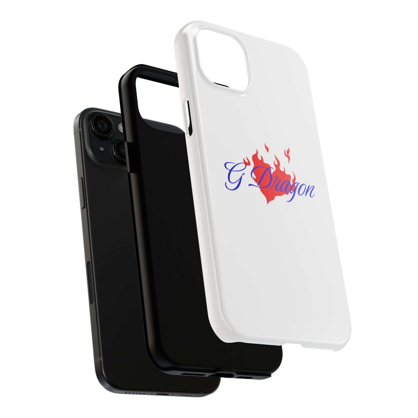 Heart on Fire Bold Script Tough Magnetic Case