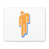 Walk Alone Icon Matte Canvas