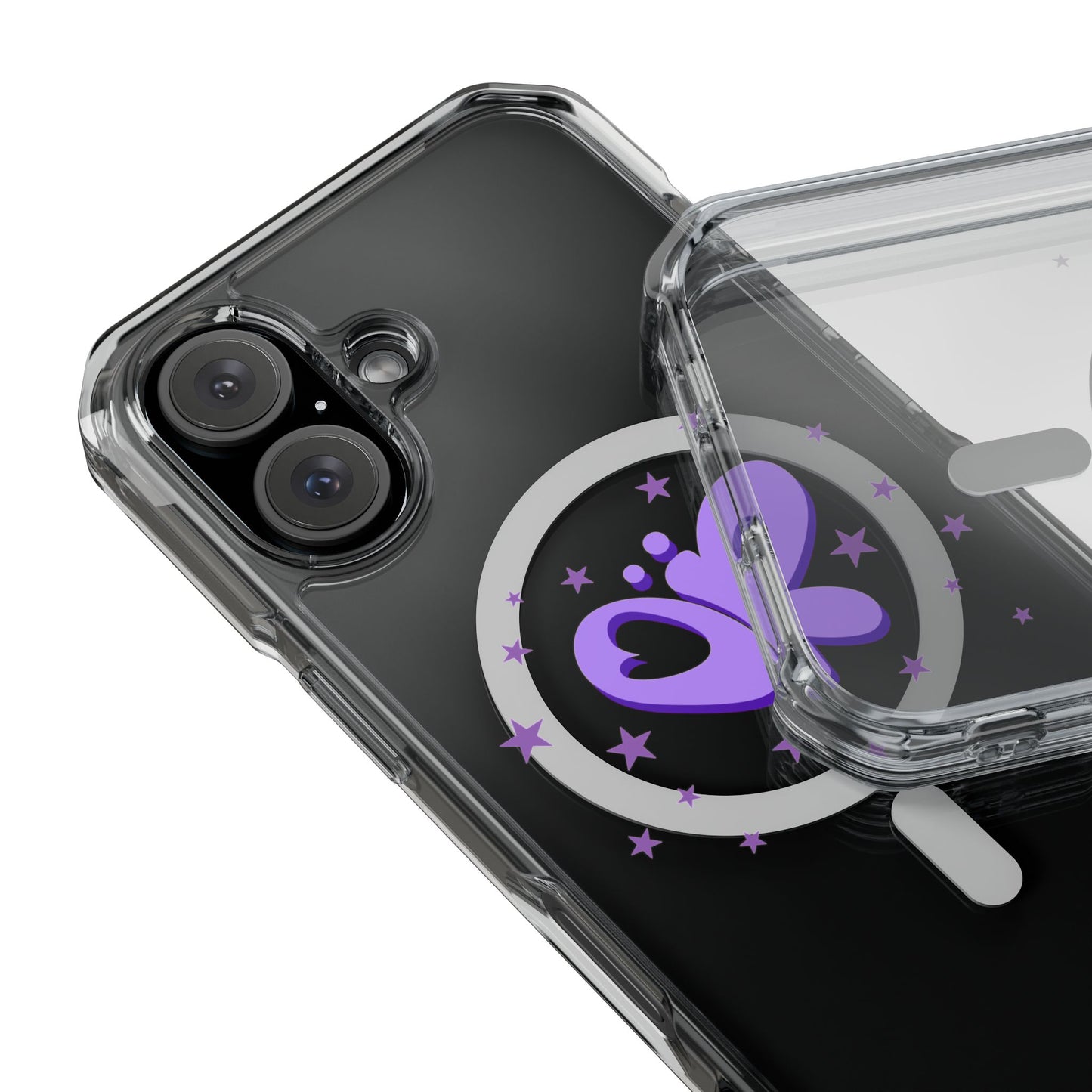 OR Graffiti Starburst Magnetic Clear Impact Case