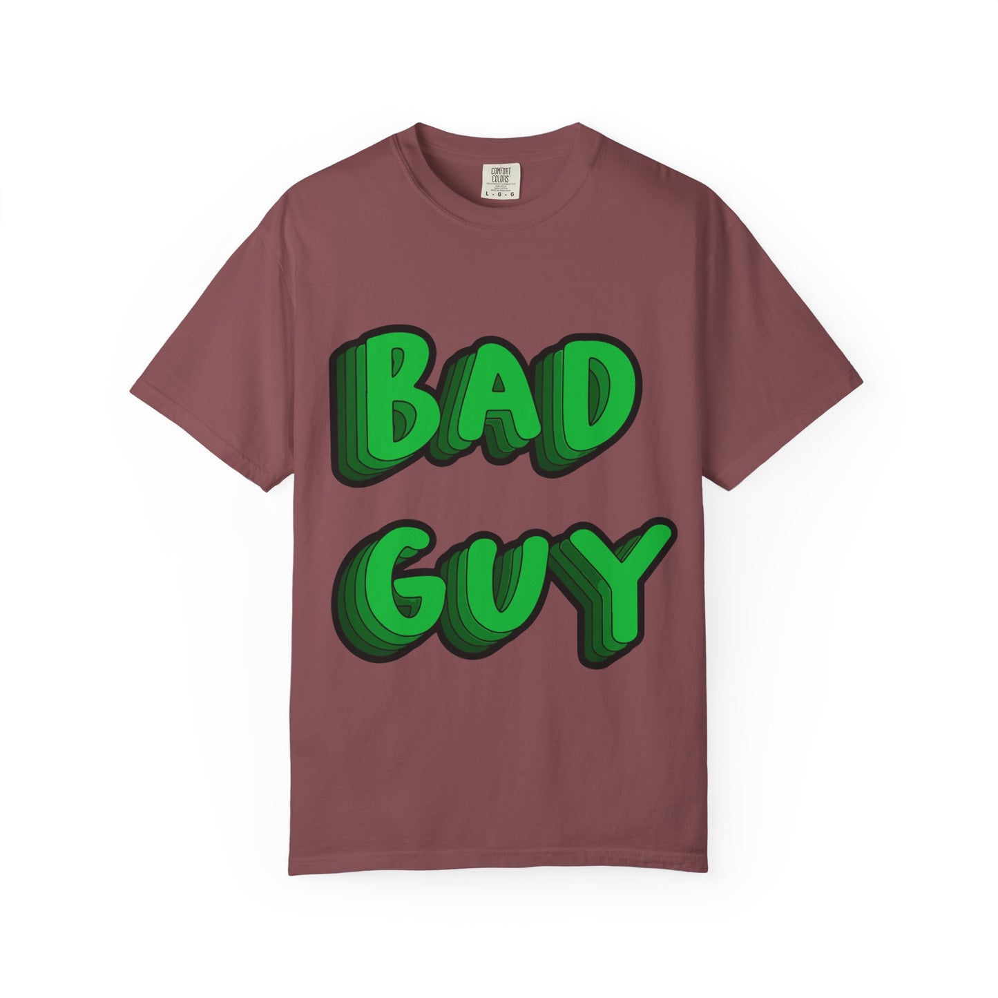 Bold 3D Bad Mood Unisex Dyed T-shirt