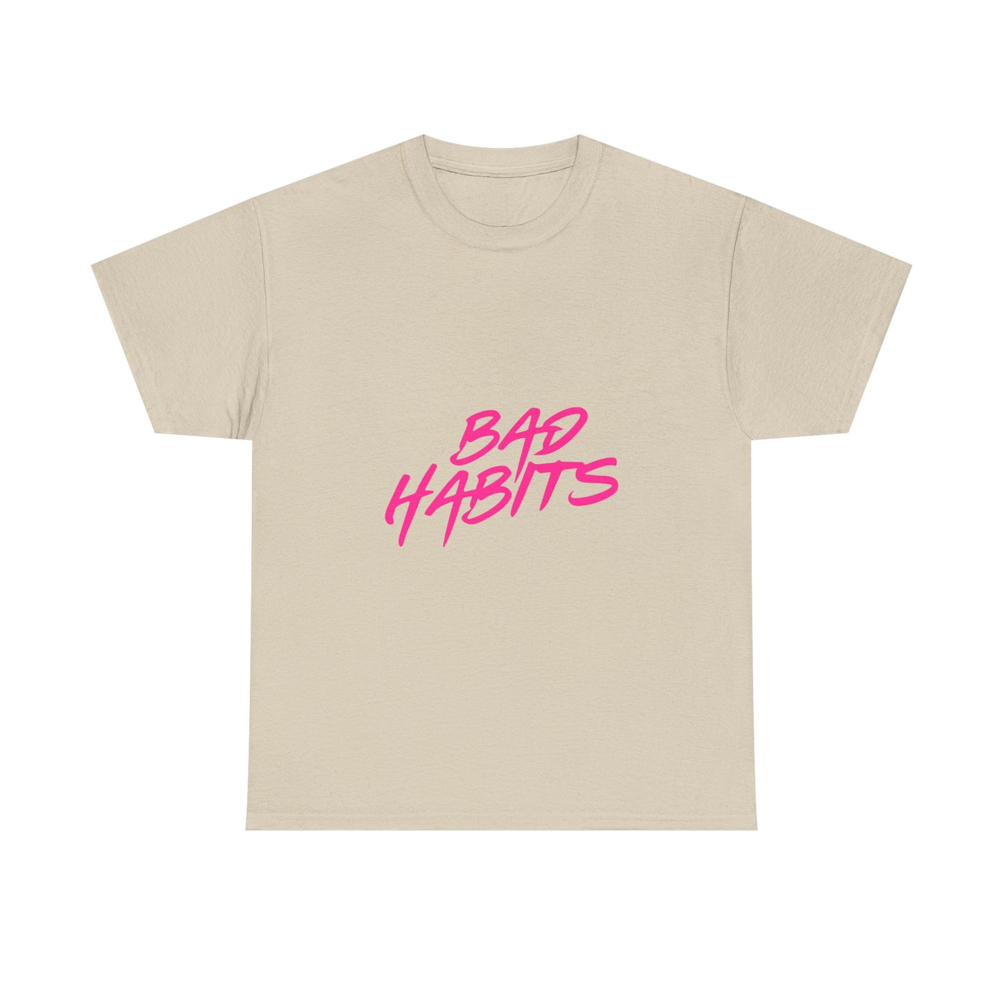 Sun and Waves Minimalist Unisex Heavy Cotton Tee