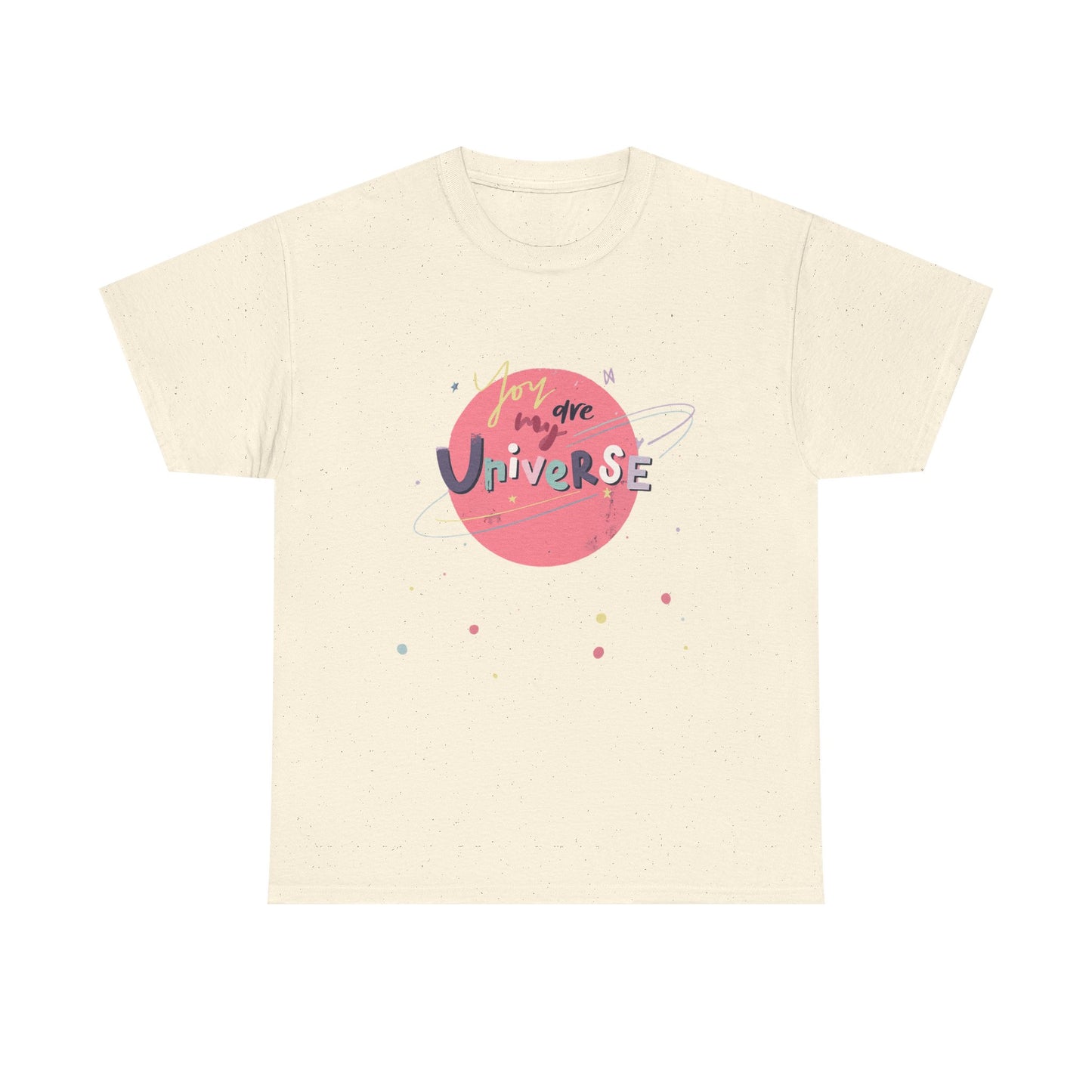 Pastel Planet & Universe Unisex Cotton Tee