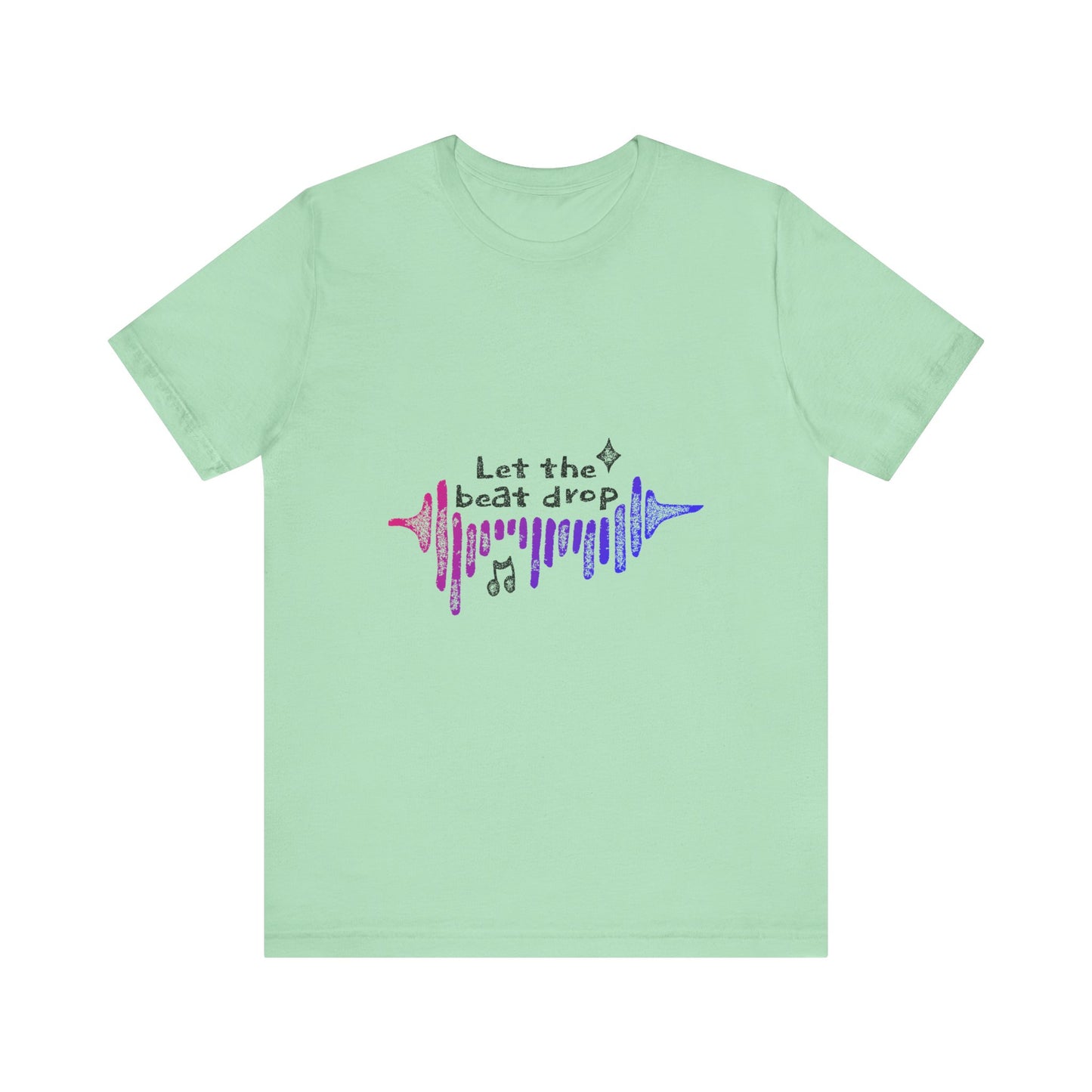 Bold Beats Visualizer Unisex Jersey short sleeve tee