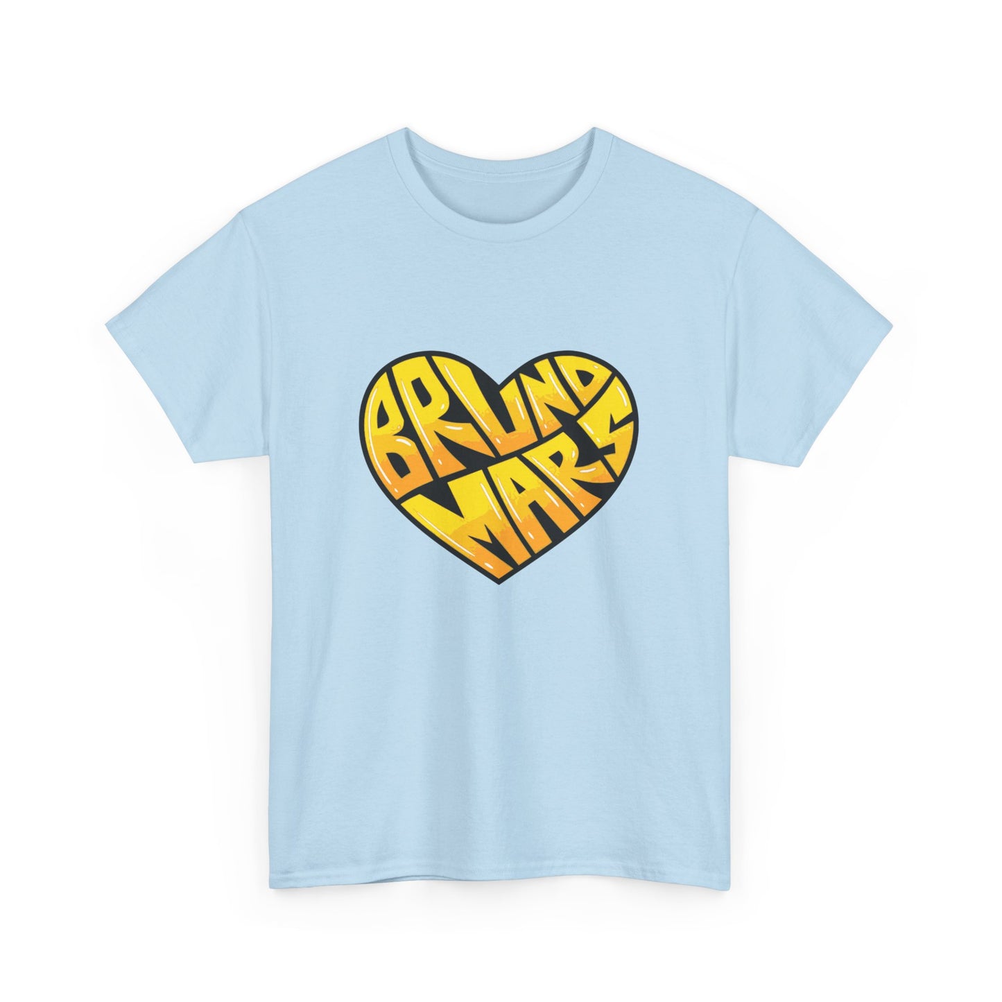 Loud Love Retro Heart Unisex Heavy cotton Tee