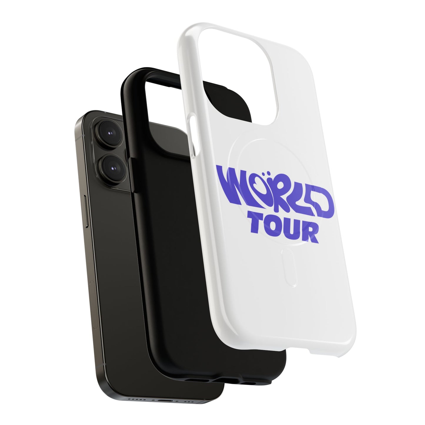 World Tour Bubble Letter Tough Magnetic phone case