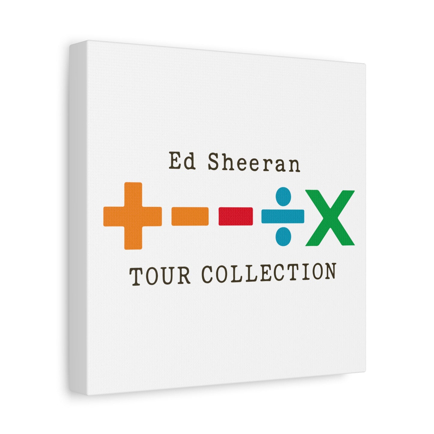 Matte Stretched Canvas, 1.25" Depth – Ed Sheeran Edition