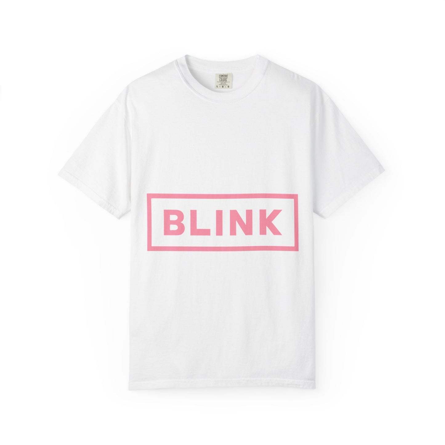 Minimal BLINK Logo – Dyed T-shirt