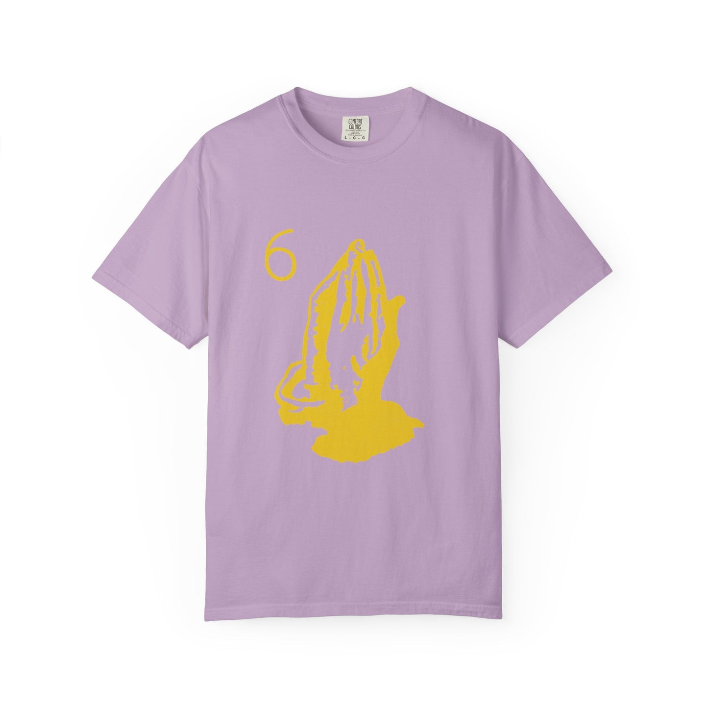 6 God Prayer Hands Dyed Tshirt