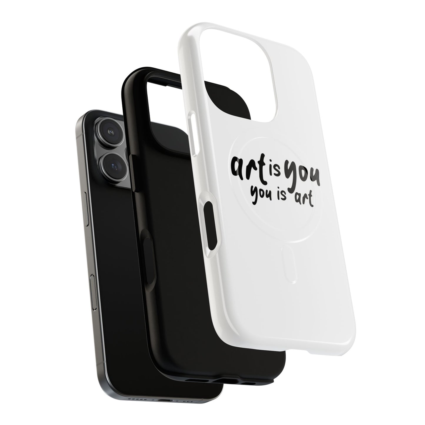 Red Scribble Heart Tough Magnetic Case