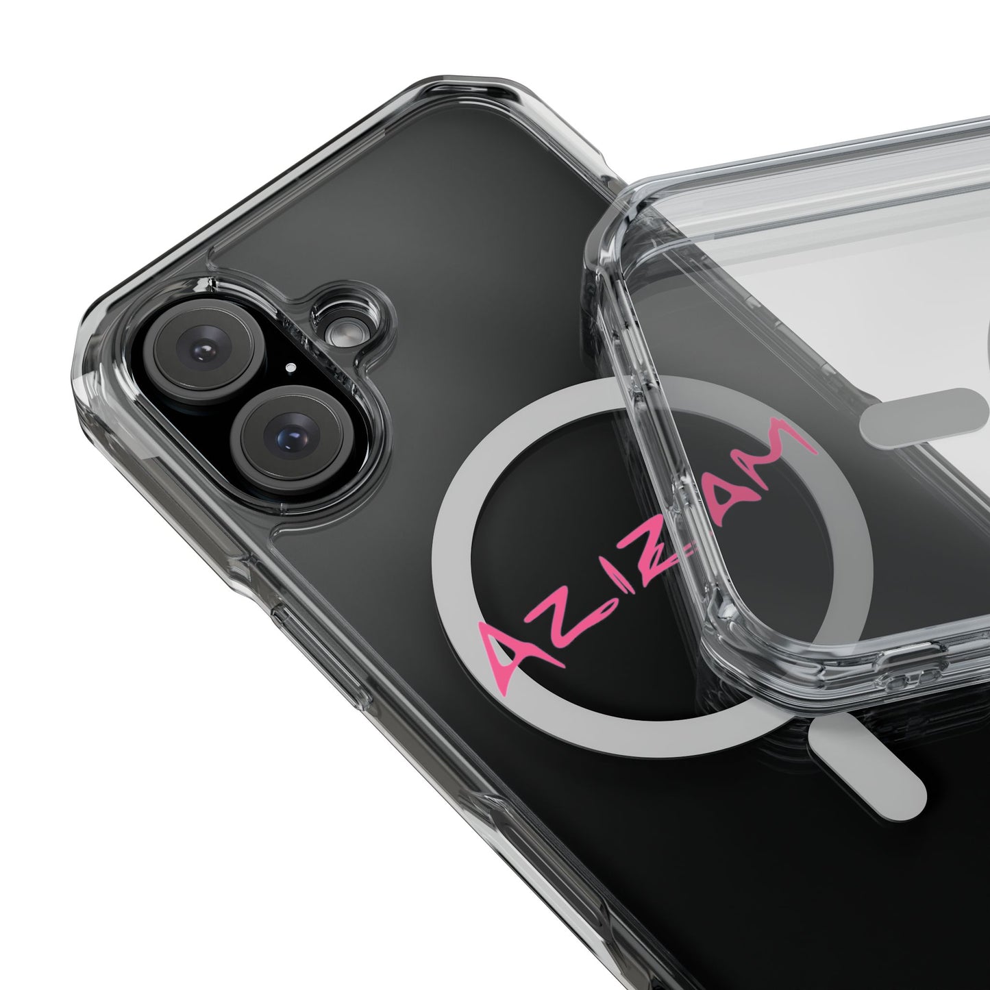 Handwritten Heart Doodle Magnetic Clear Impact Case