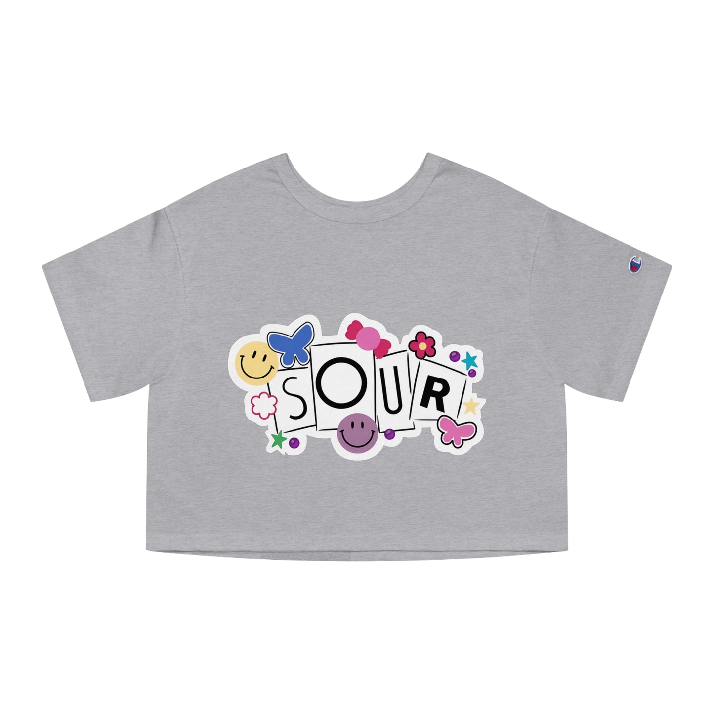 Olivia Rodrigo Women's Cropped t-shirt - Sour