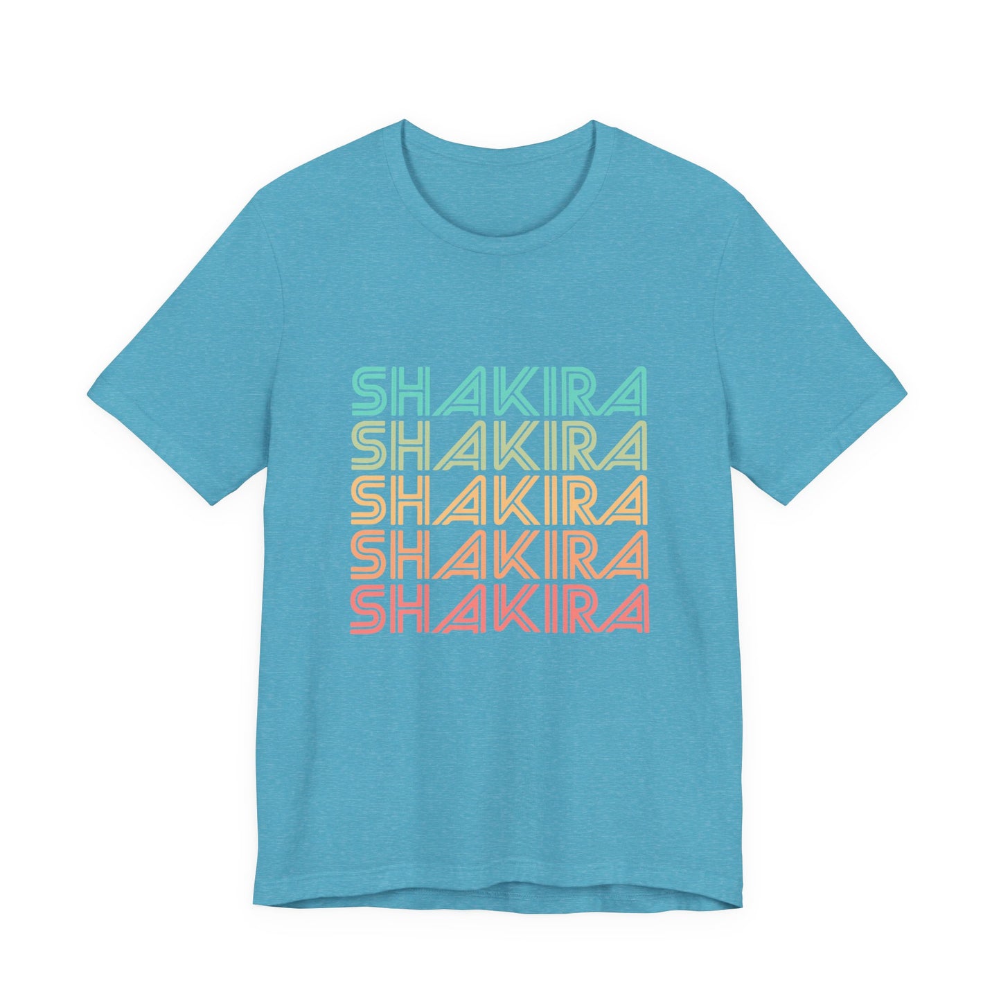 Retro Pop Lines Unisex jersey short sleeve tee