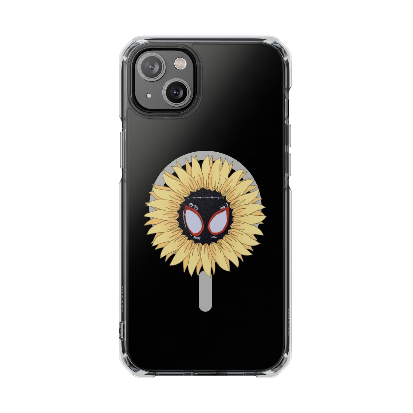 Sunflower Mask Illustration Magnetic Impact Case