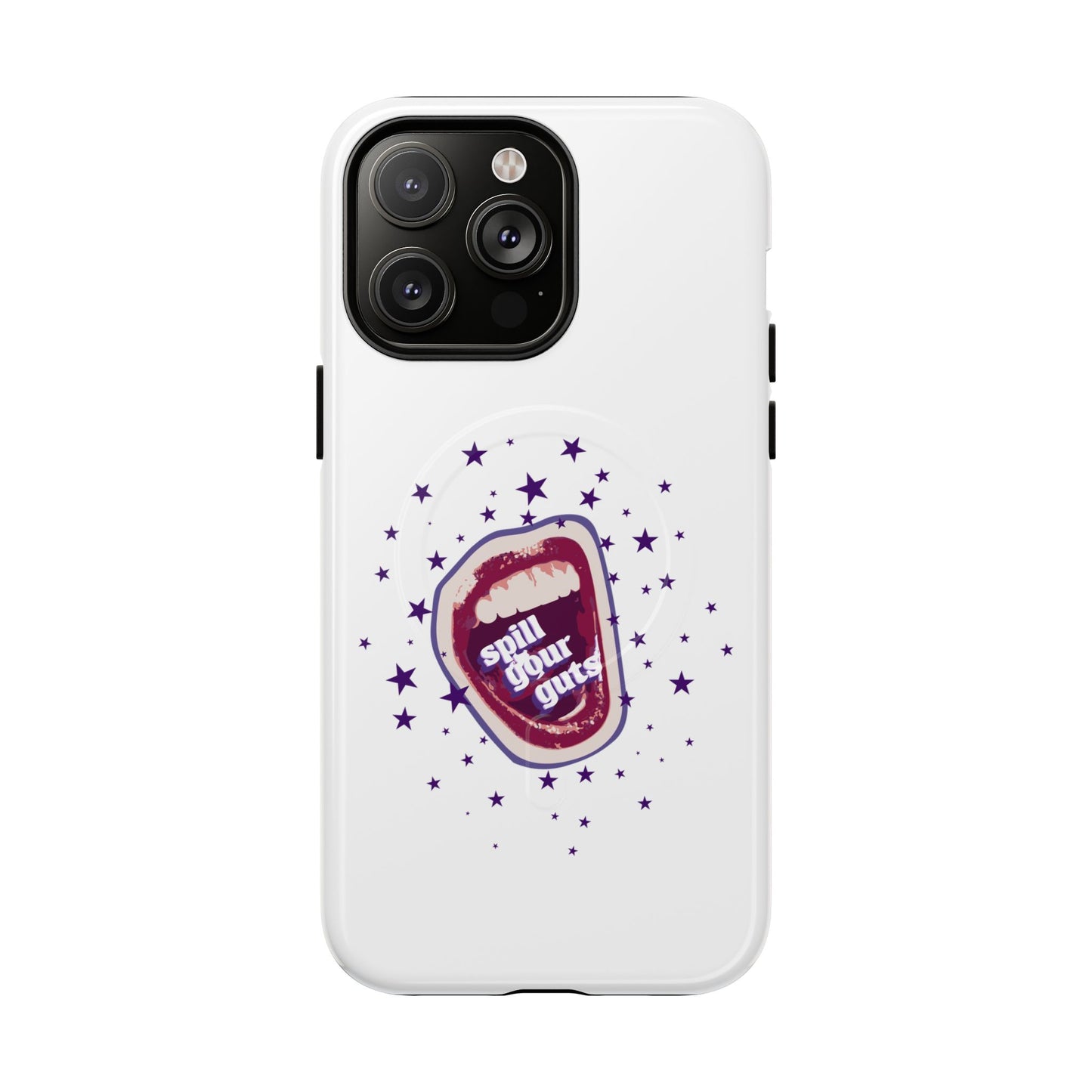 Spill Your Guts Scream Tough Magnetic phone case