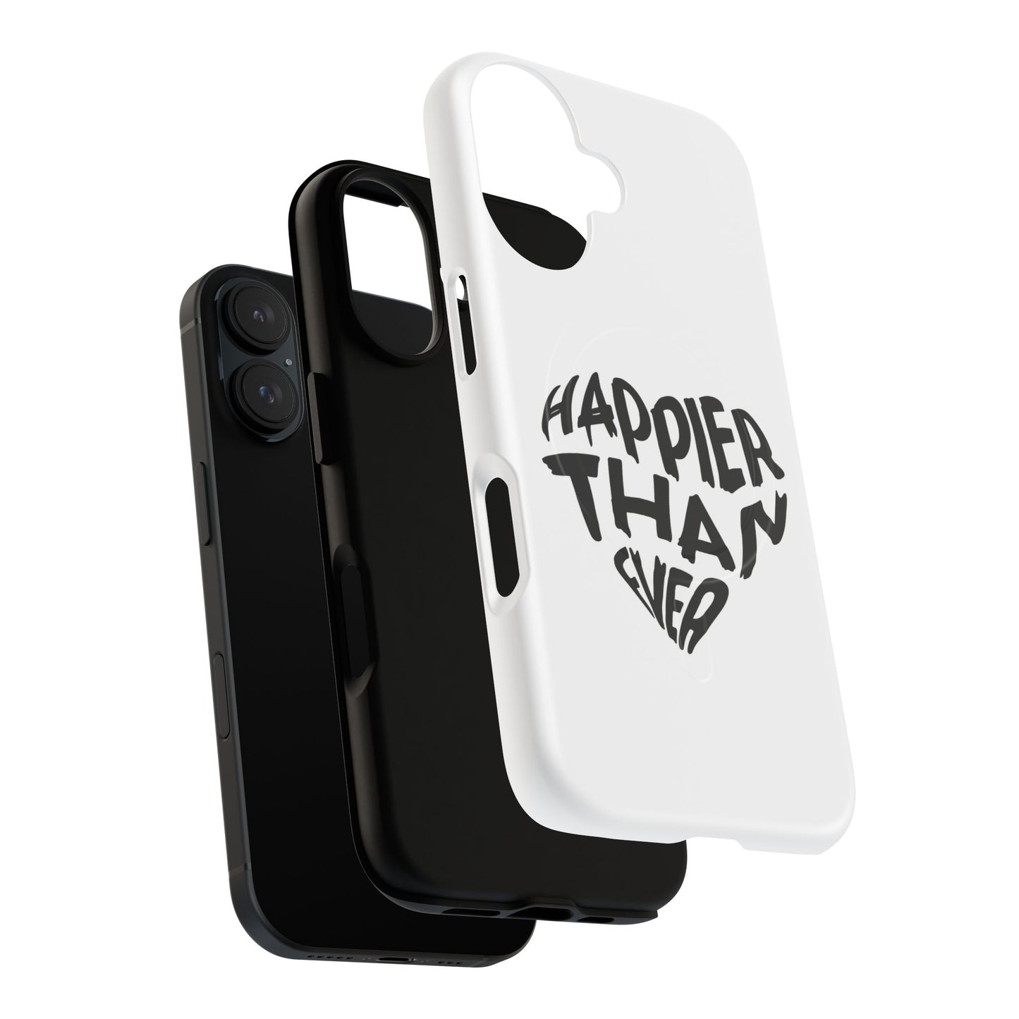 Happier Heart Lettering Tough Magnetic Case
