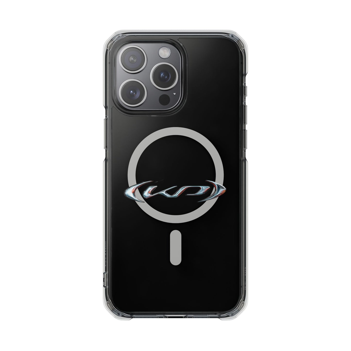 Neon‑Gradient Rua Magnetic Clear Impact cases
