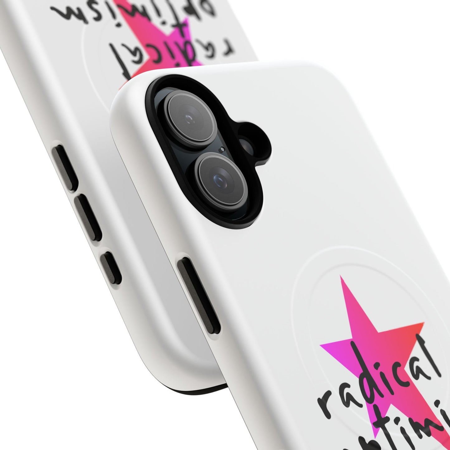 Flame Script Statement Tough Magnetic Case
