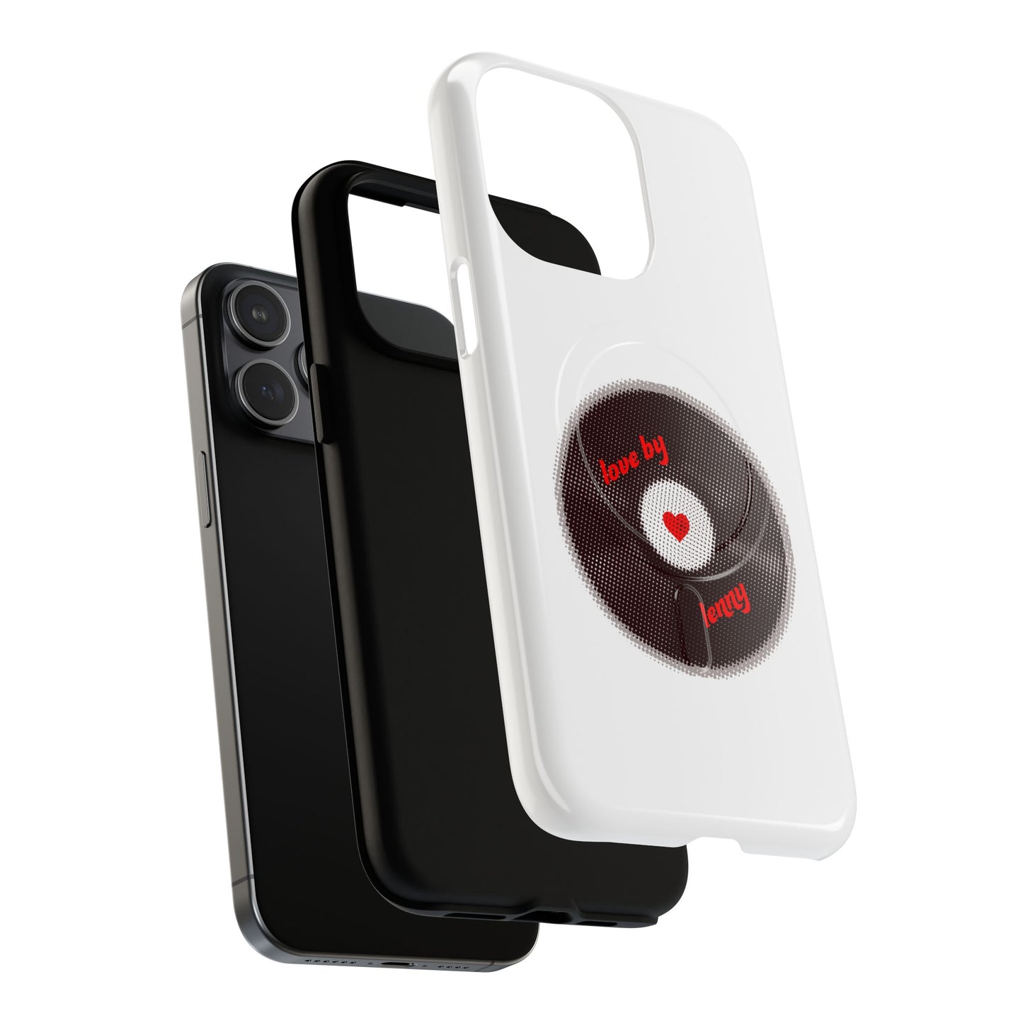Vinyl Love Spin Tough Magnetic case