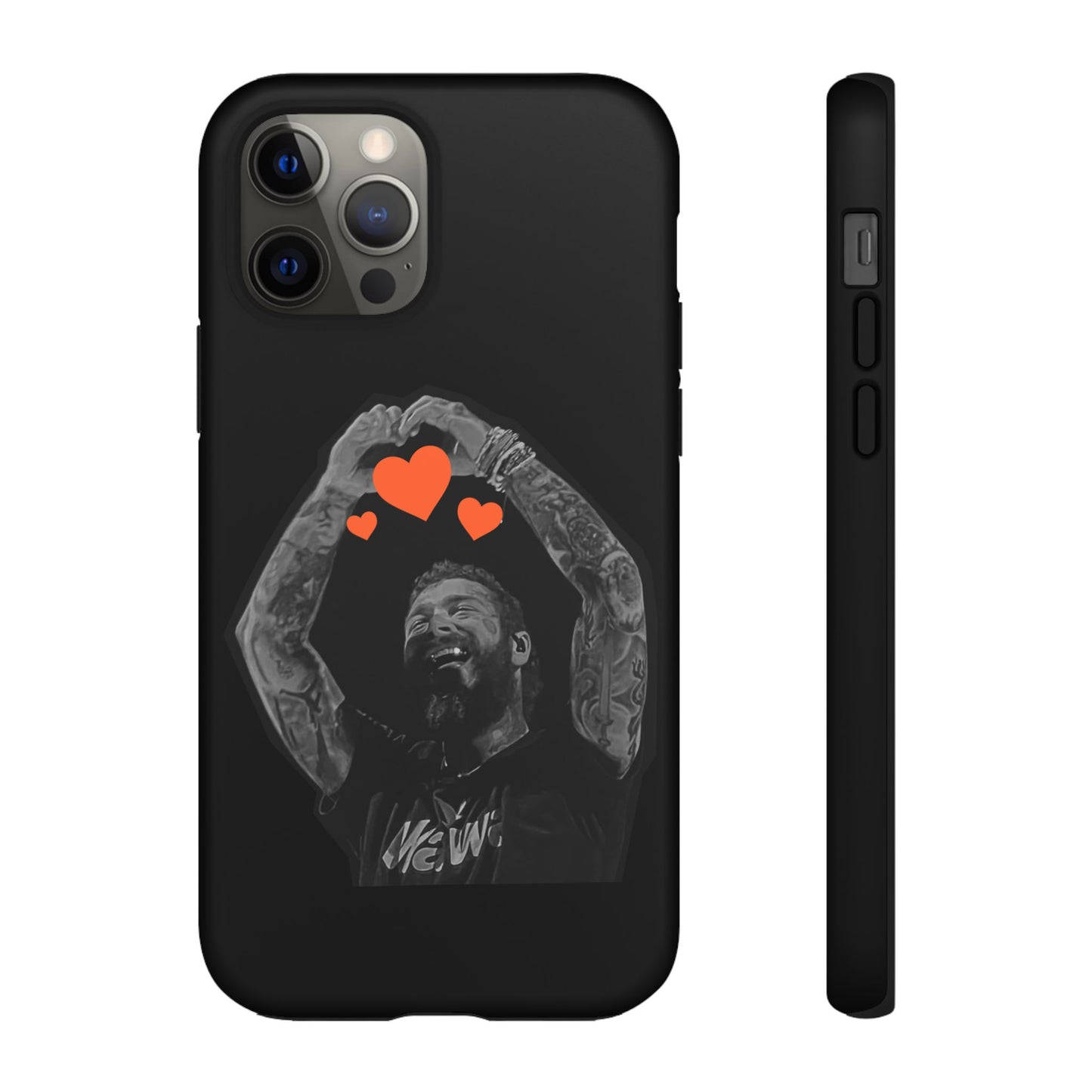 Tough iPhone Case (12–16 Pro Max) – Post Malone Heartfelt Wishes
