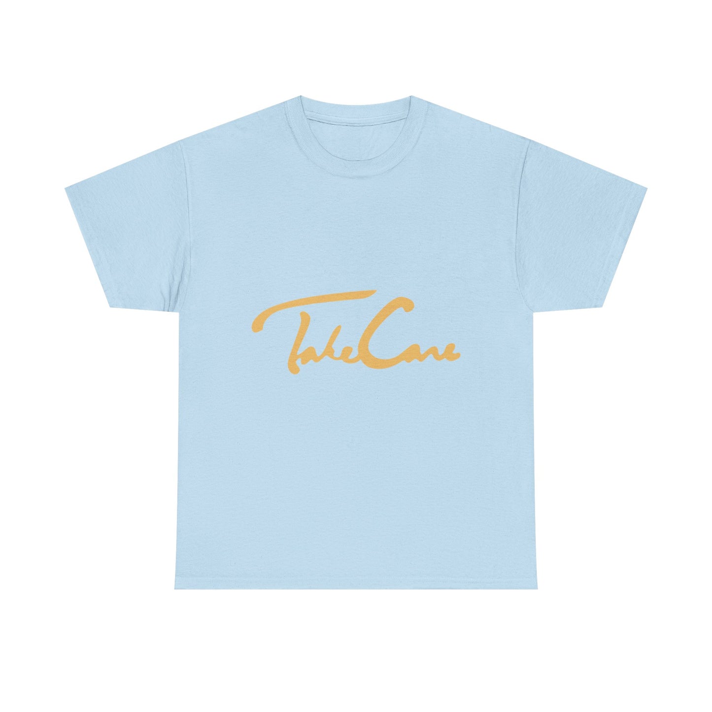 Take Care Gold Script Heavy Cotton Tee