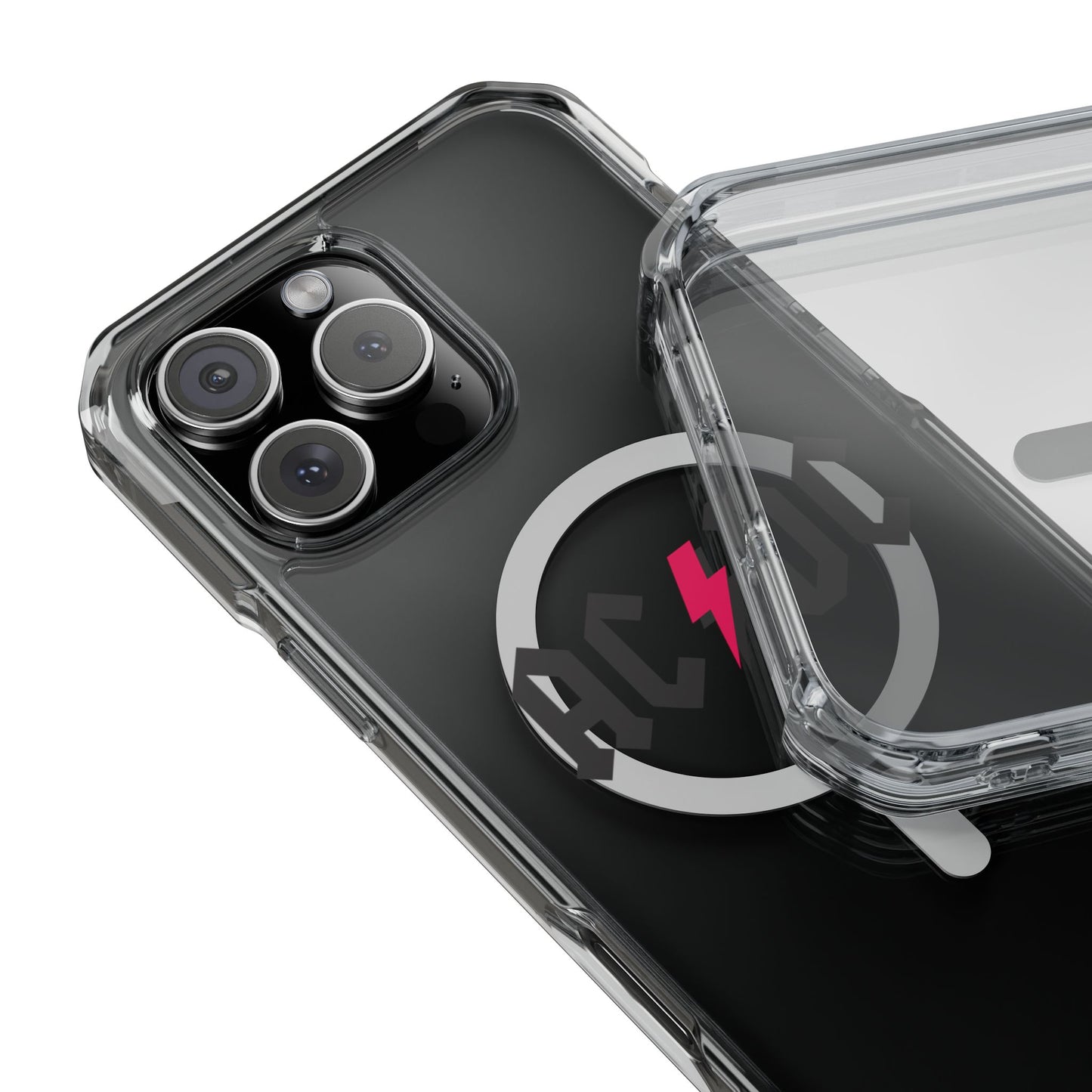 Neon Pulse Power Magnetic Clear Impact case