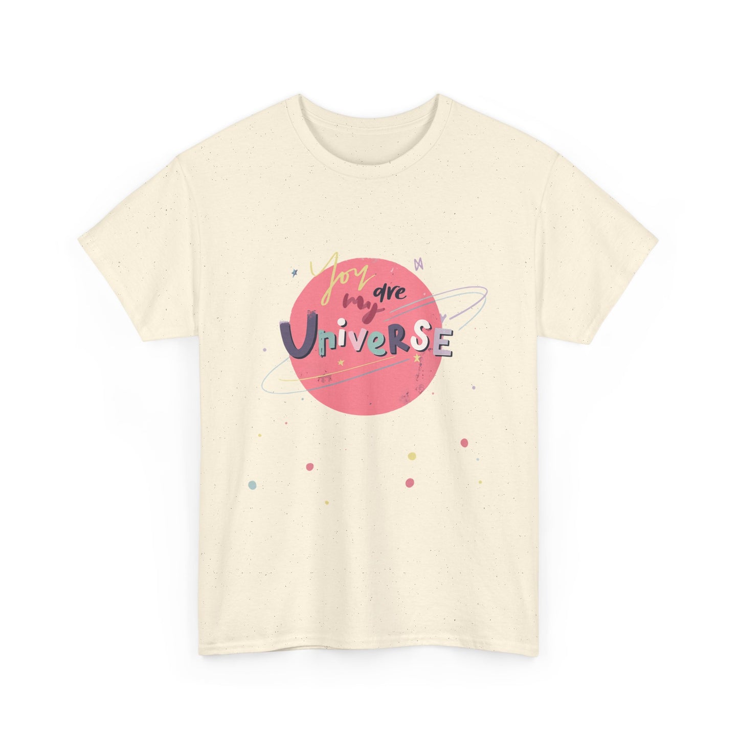 Pastel Planet & Universe Unisex Cotton Tee