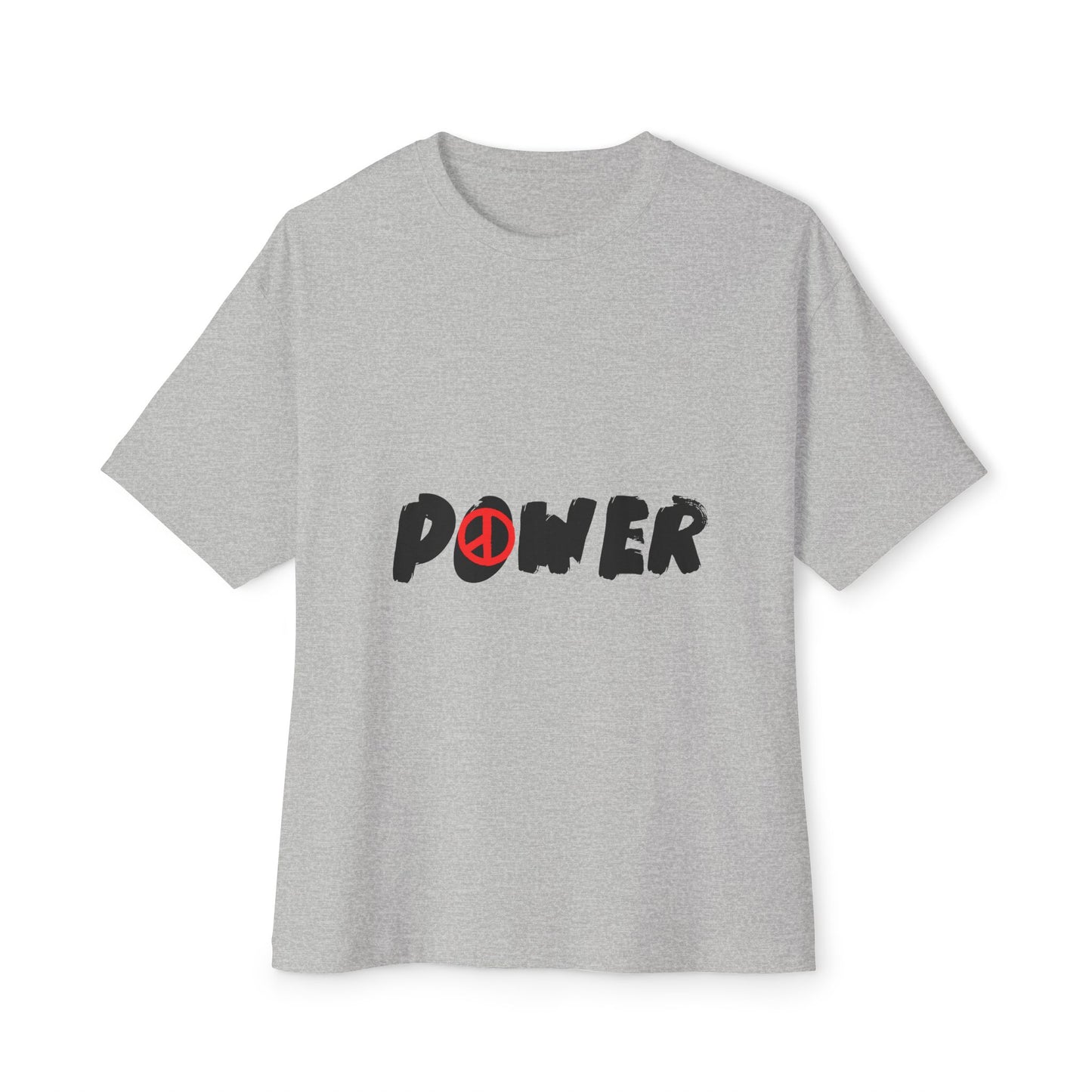 Peace Vibes Streetwear Unisex Oversized Boxy Tee