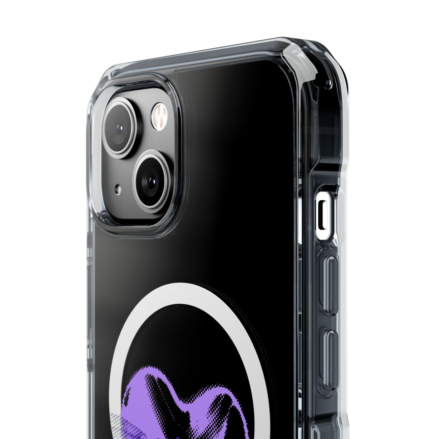 Heart Balloon OR Pop Art Magnetic Clear Impact Case