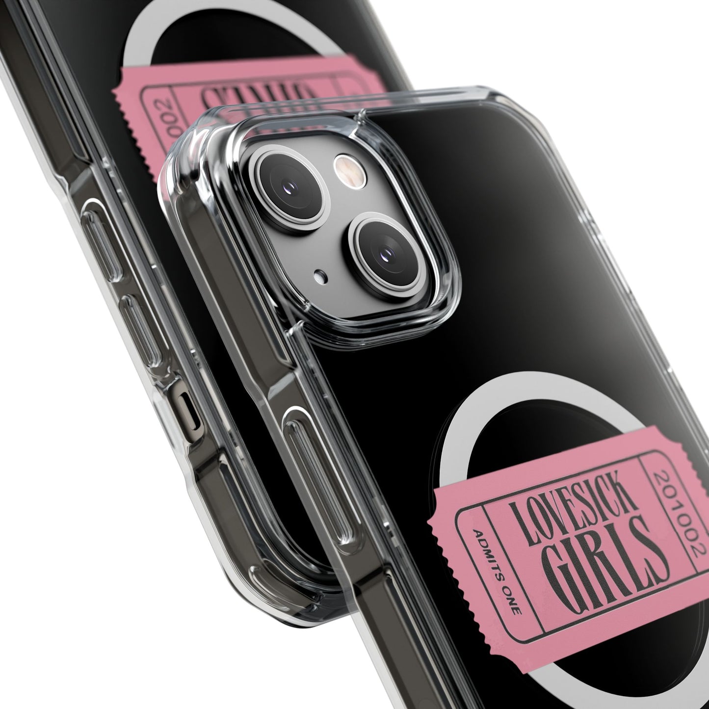 Lovesick Girls Ticket - Magnetic Clear Impact Case