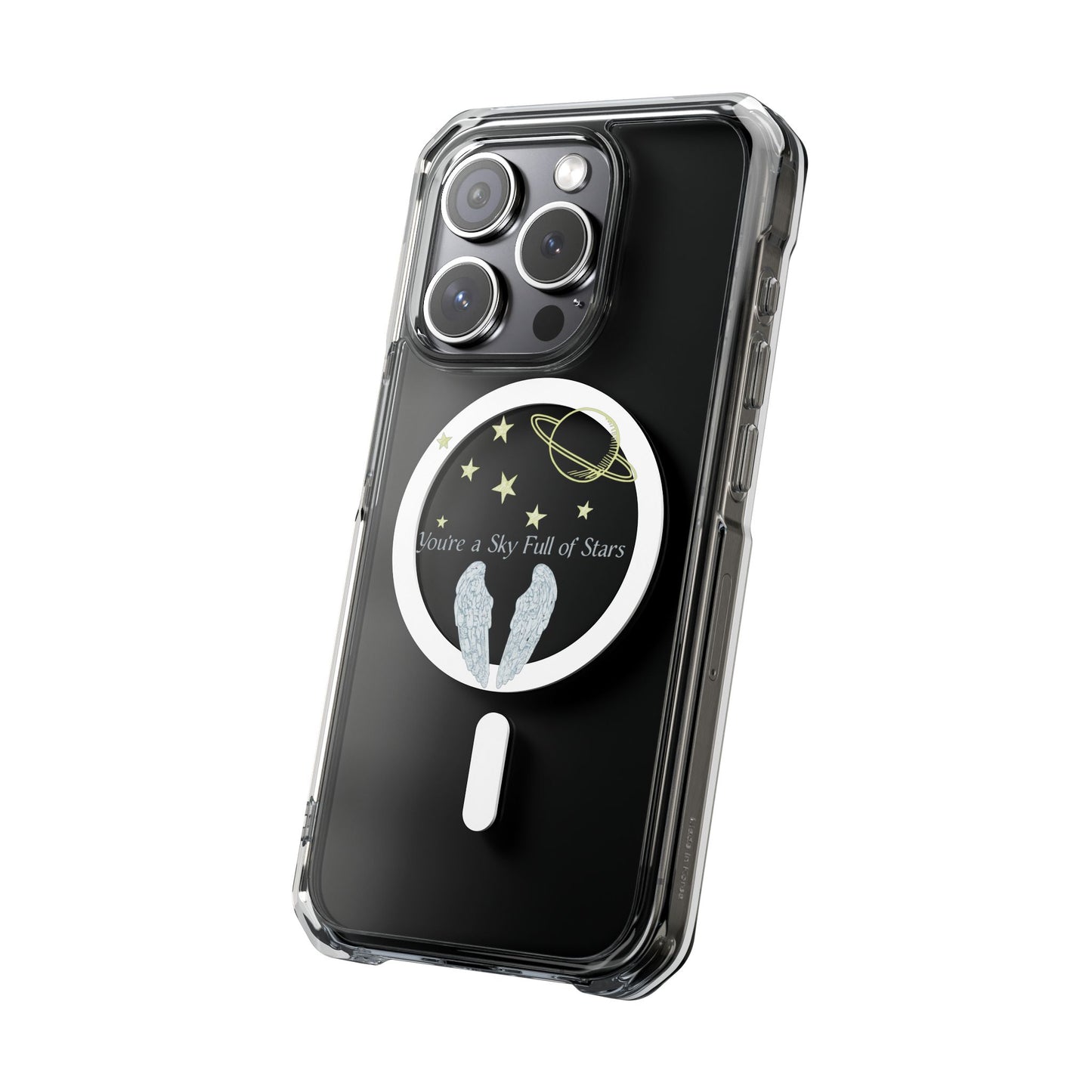 Starry Sky Wings Magnetic Clear Impact case