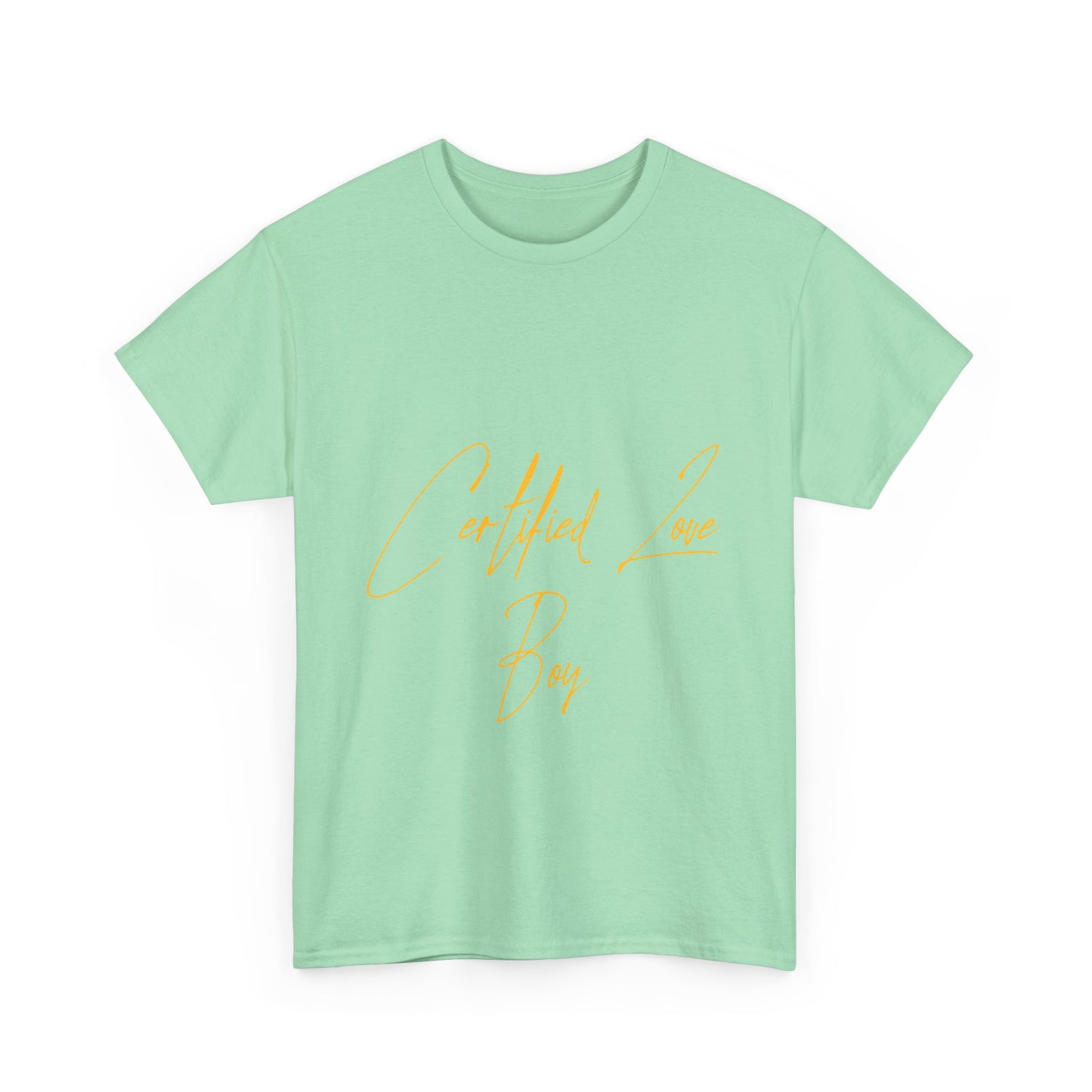 Certified Lover Boy Script Heavy Cotton Tee