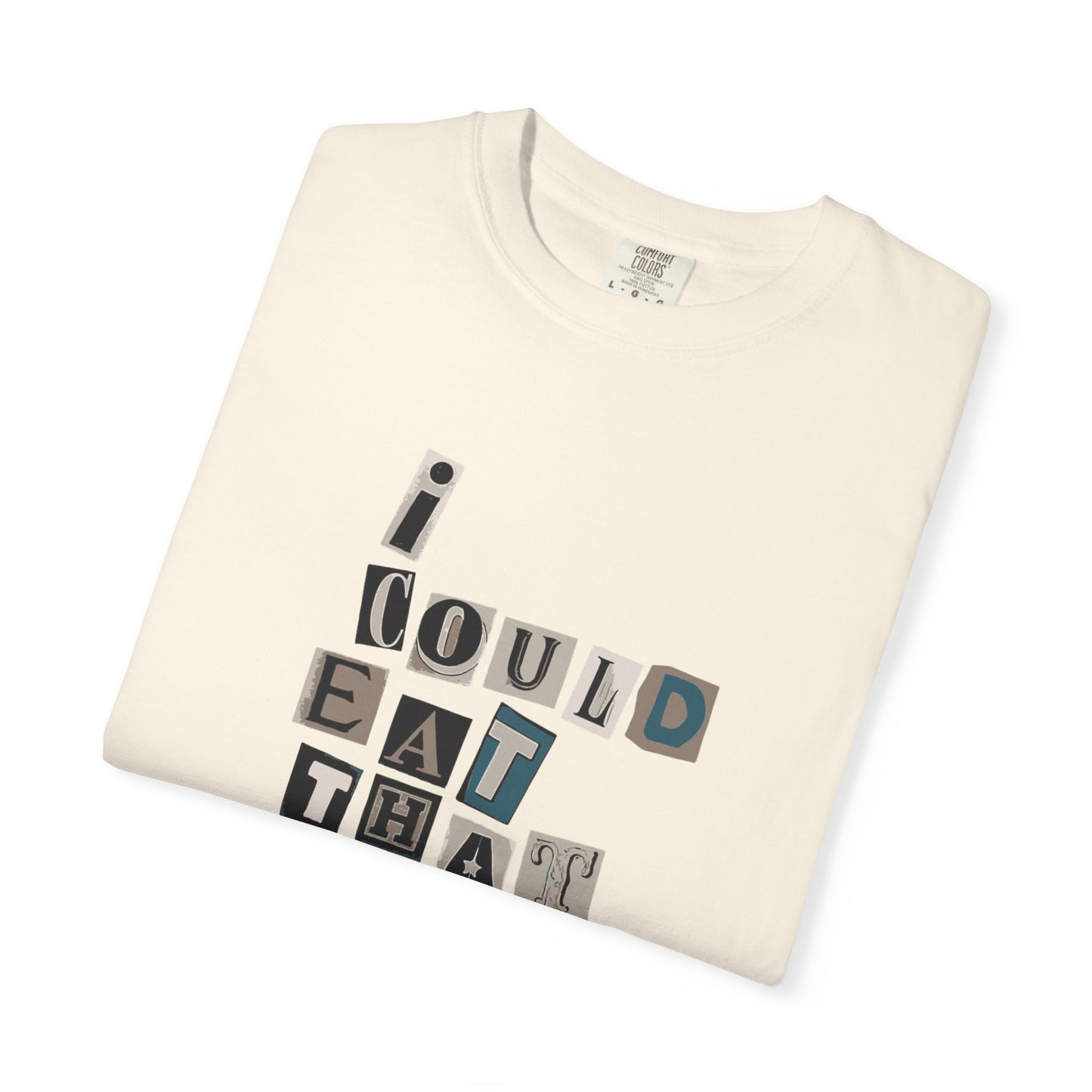 Mixed Message Collage Unisex Dyed T-shirt