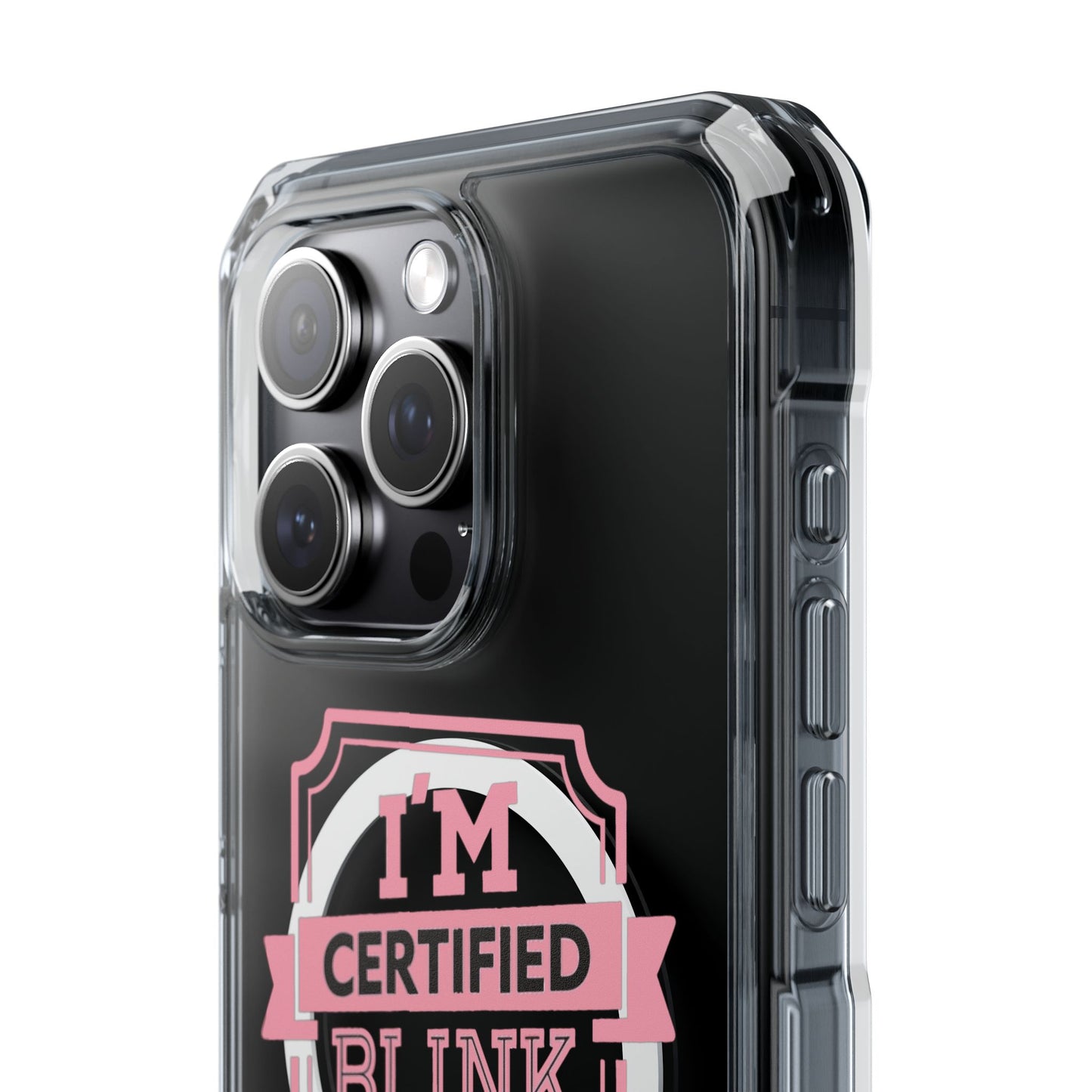 Certified BLINK Badge - Magnetic Clear Impact Case