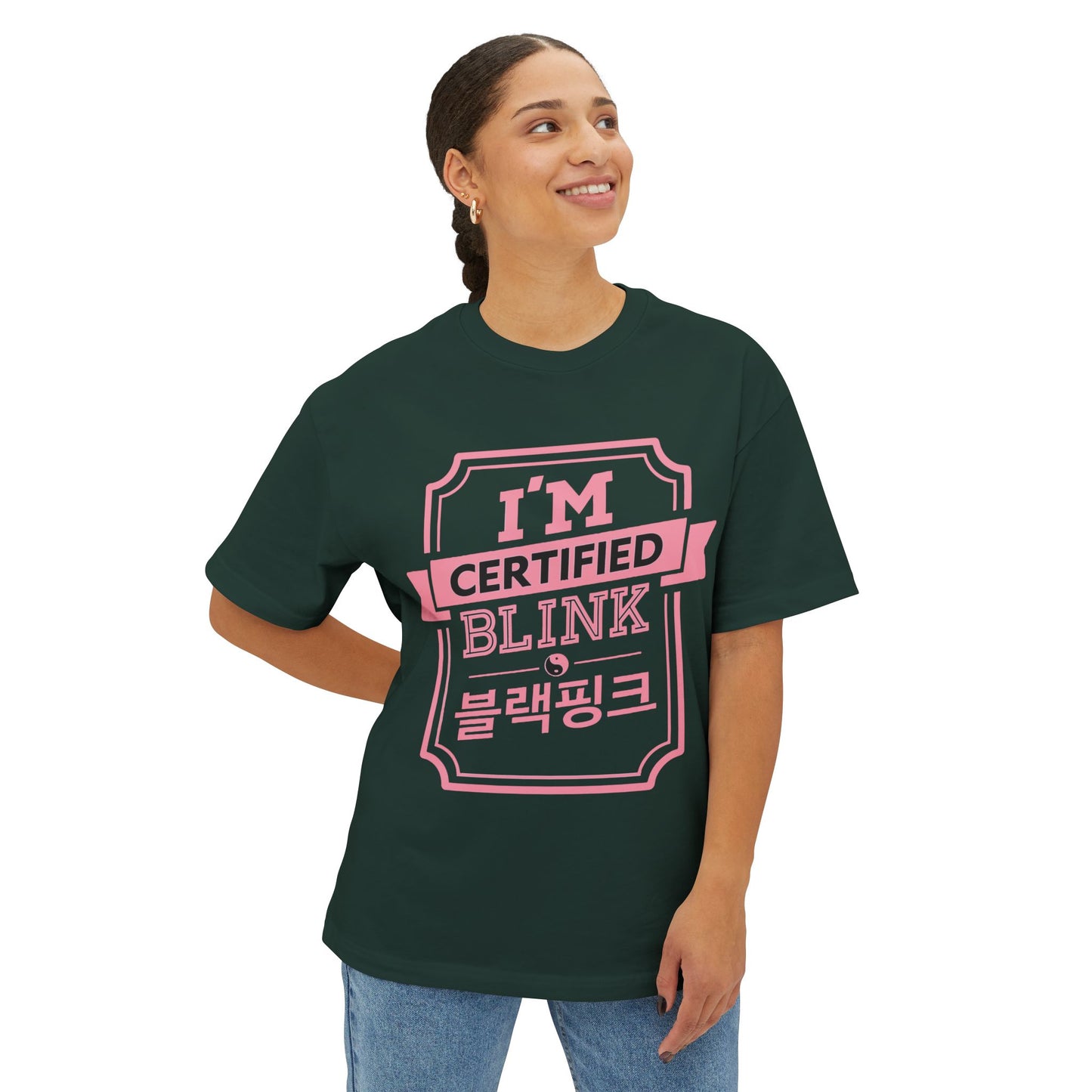 Certified BLINK Badge – Oversized Boxy Tee