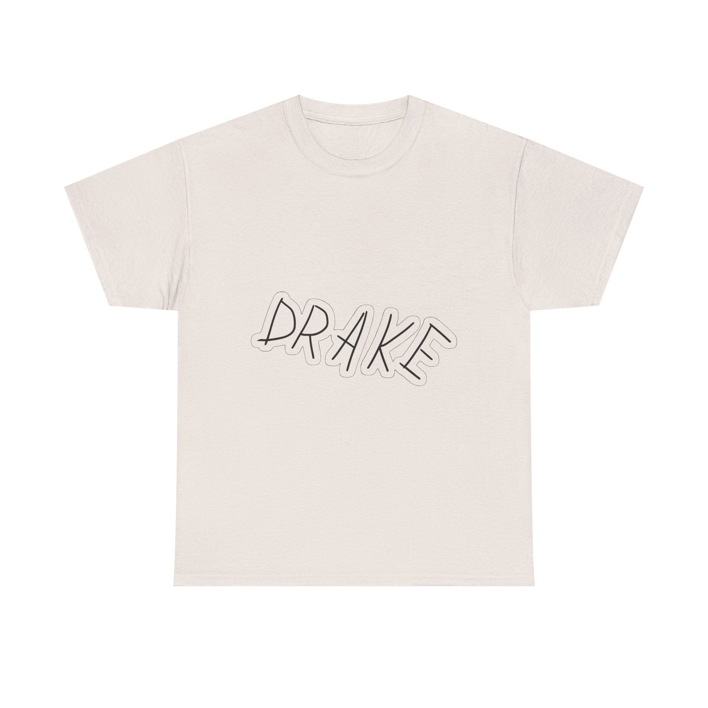 Dra-ke Graffiti Script Heavy Cotton Tee