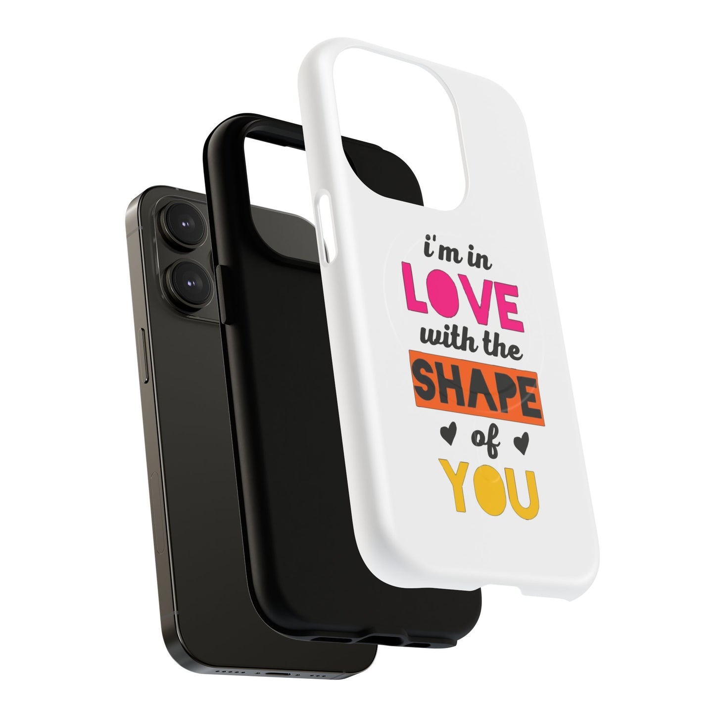Orange Divide Symbol Tough Magnetic case