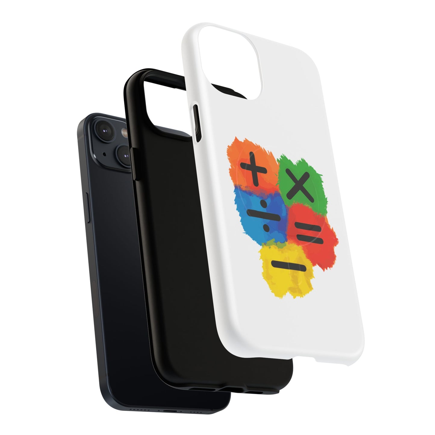 Orange Equals Symbol Tough Magnetic case