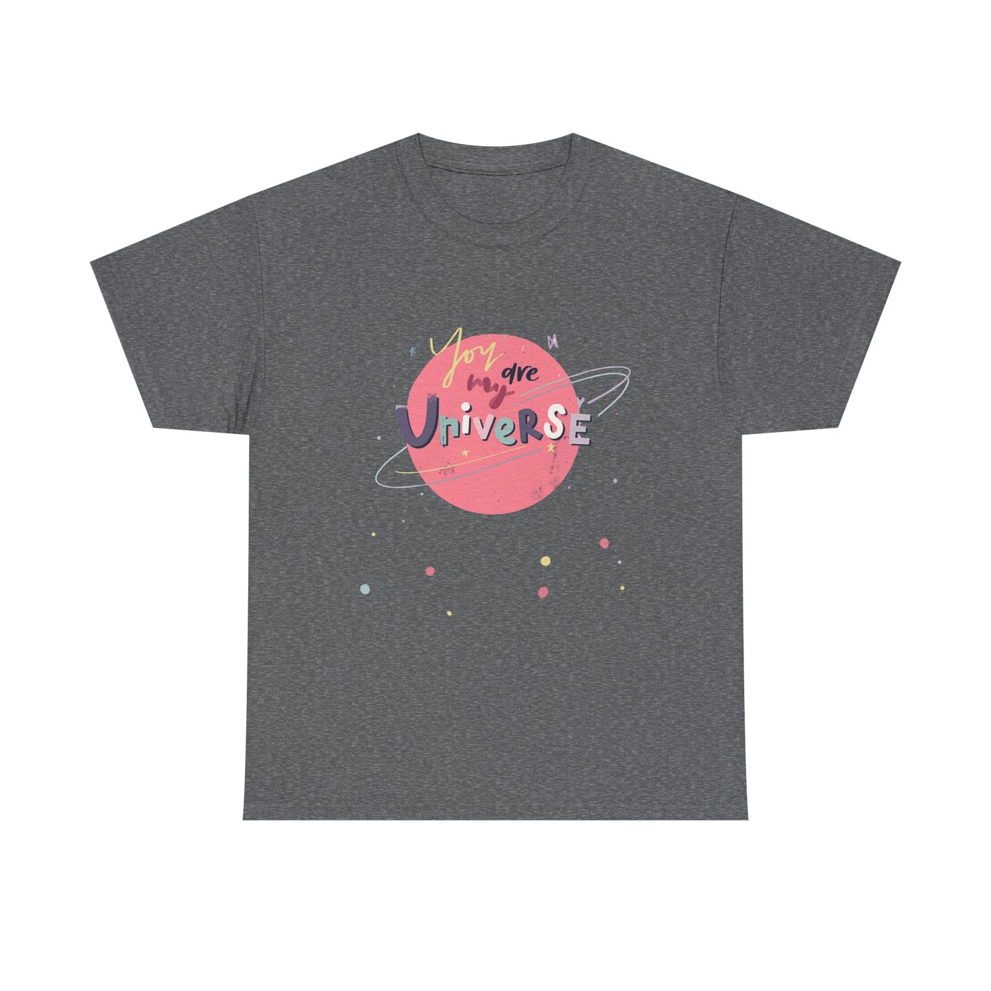 Pastel Planet & Universe Unisex Cotton Tee