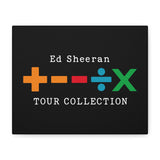 Matte Stretched Canvas, 1.25" Depth – Ed Sheeran Black Edition