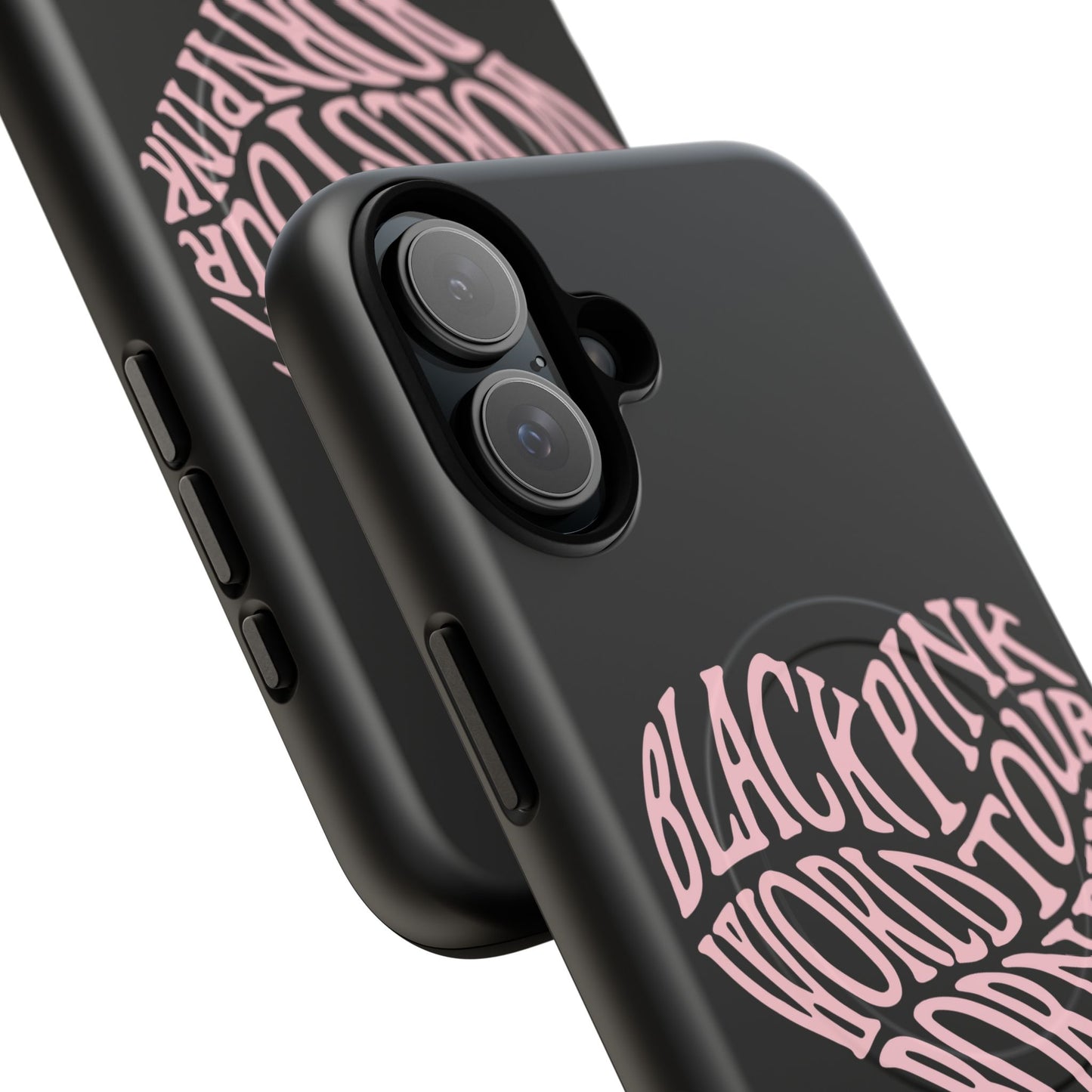 Iphone Born Pink Heart Typography - Tough Magnetic Phone Case