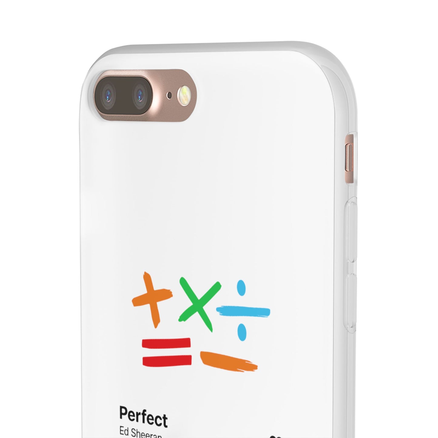 Flexi Case – Ed Sheeran Music Design (iPhone X–16 Pro Max)