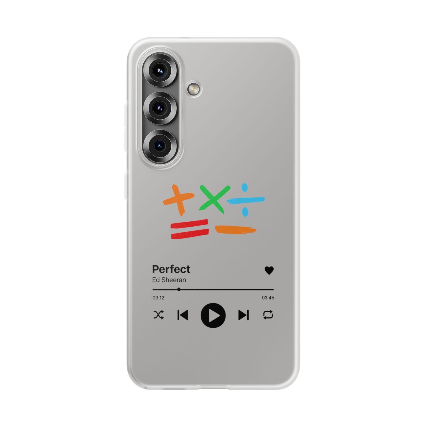 Ed Sheeran Music Flexi Case for Samsung S10–S25 | SnazzyMerch
