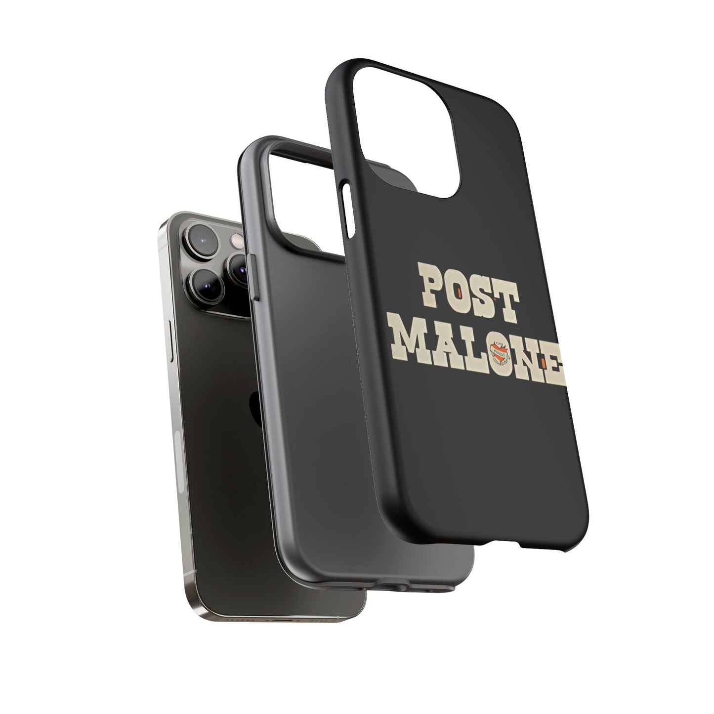 Tough iPhone Case (12–16 Pro Max) – Post Malone Bold Design