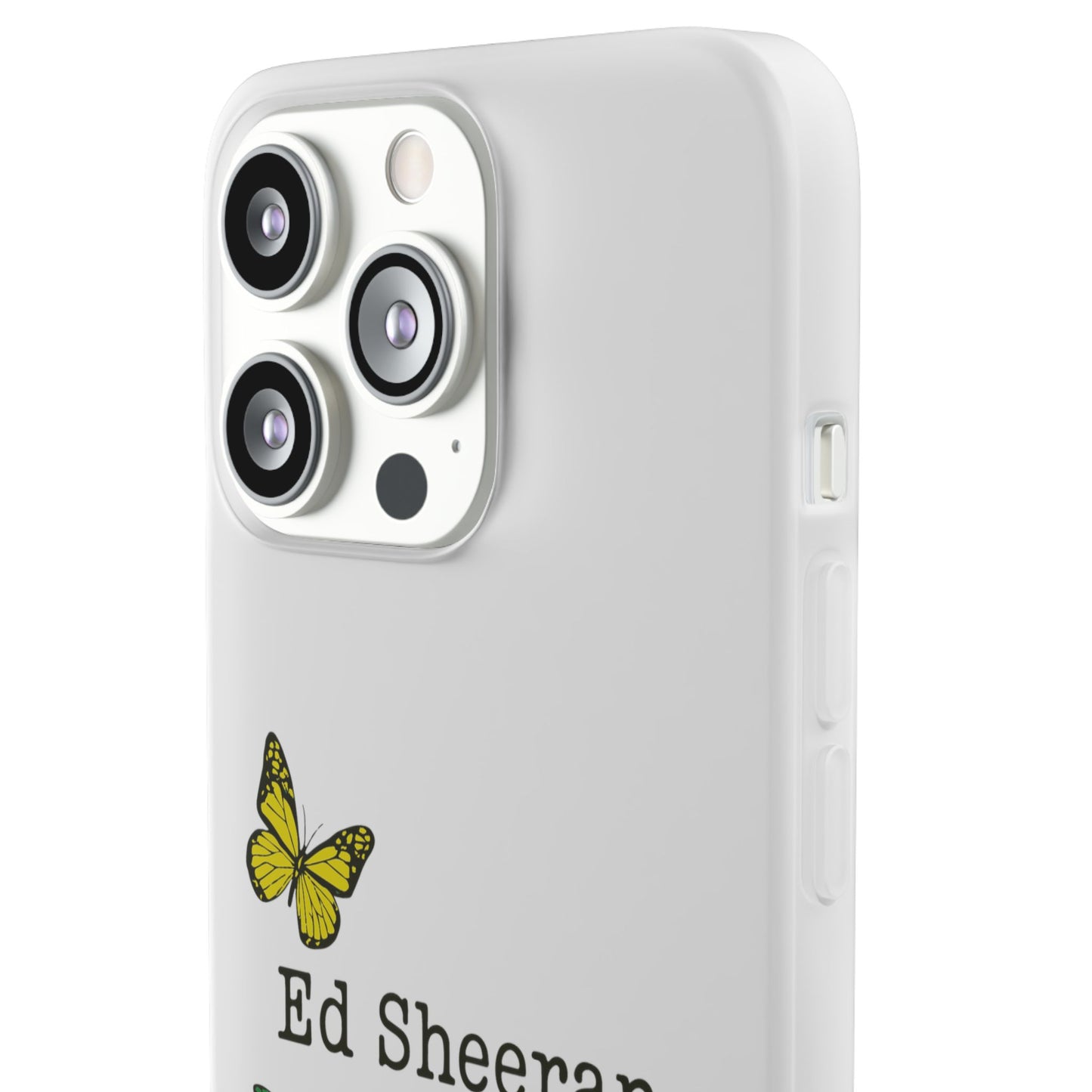Flexi Case – Ed Sheeran butterfly edition (iPhone X–16 Pro Max)