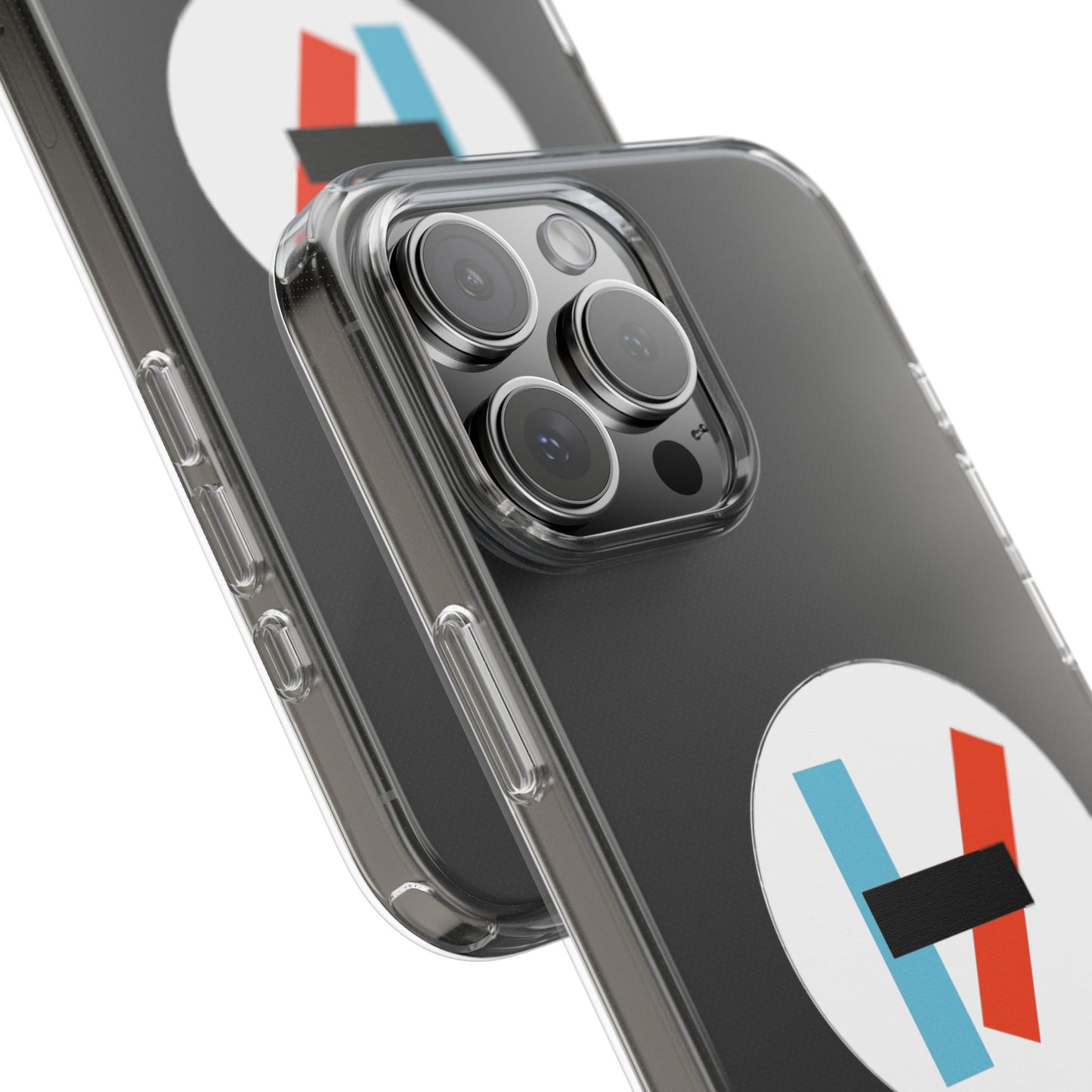 Circle Flame Clear Case