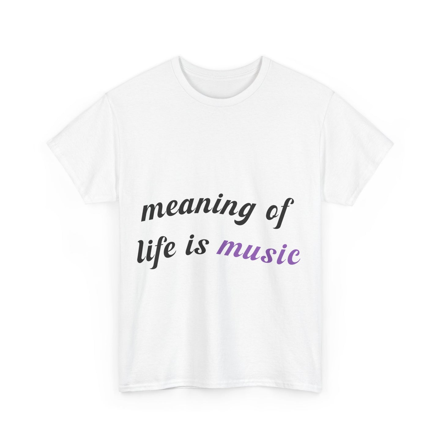 Feel the Music Vibe Unisex Heavy cotton tee