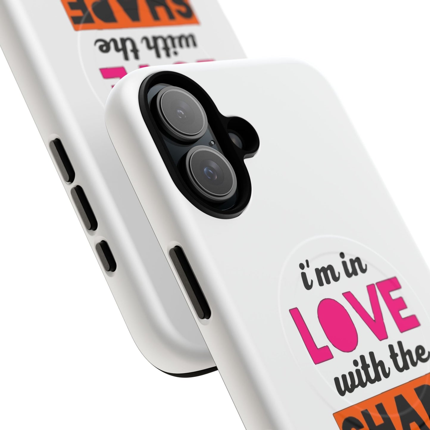 Orange Divide Symbol Tough Magnetic case